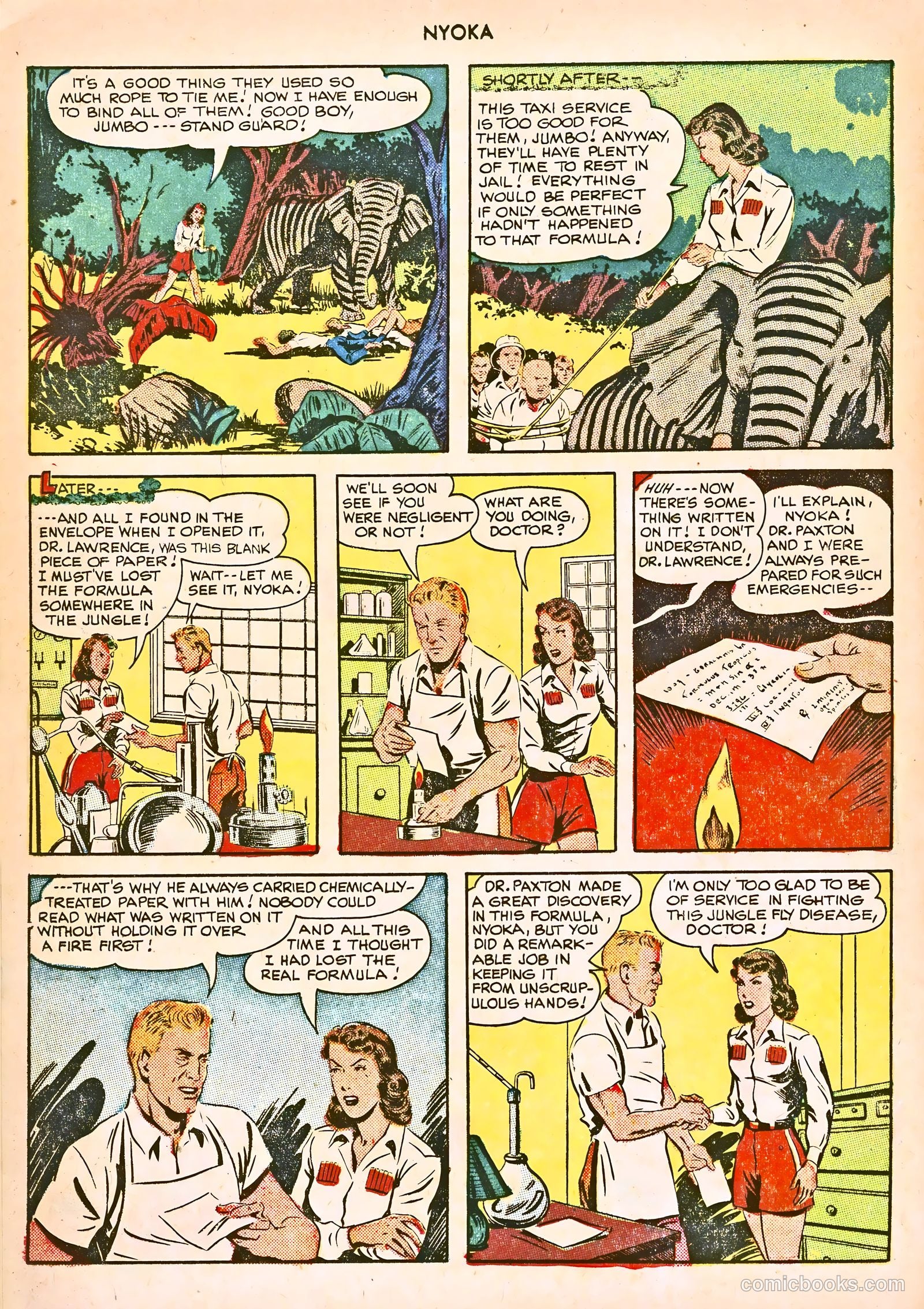 Nyoka the Jungle Girl #43 — page 24 of 52