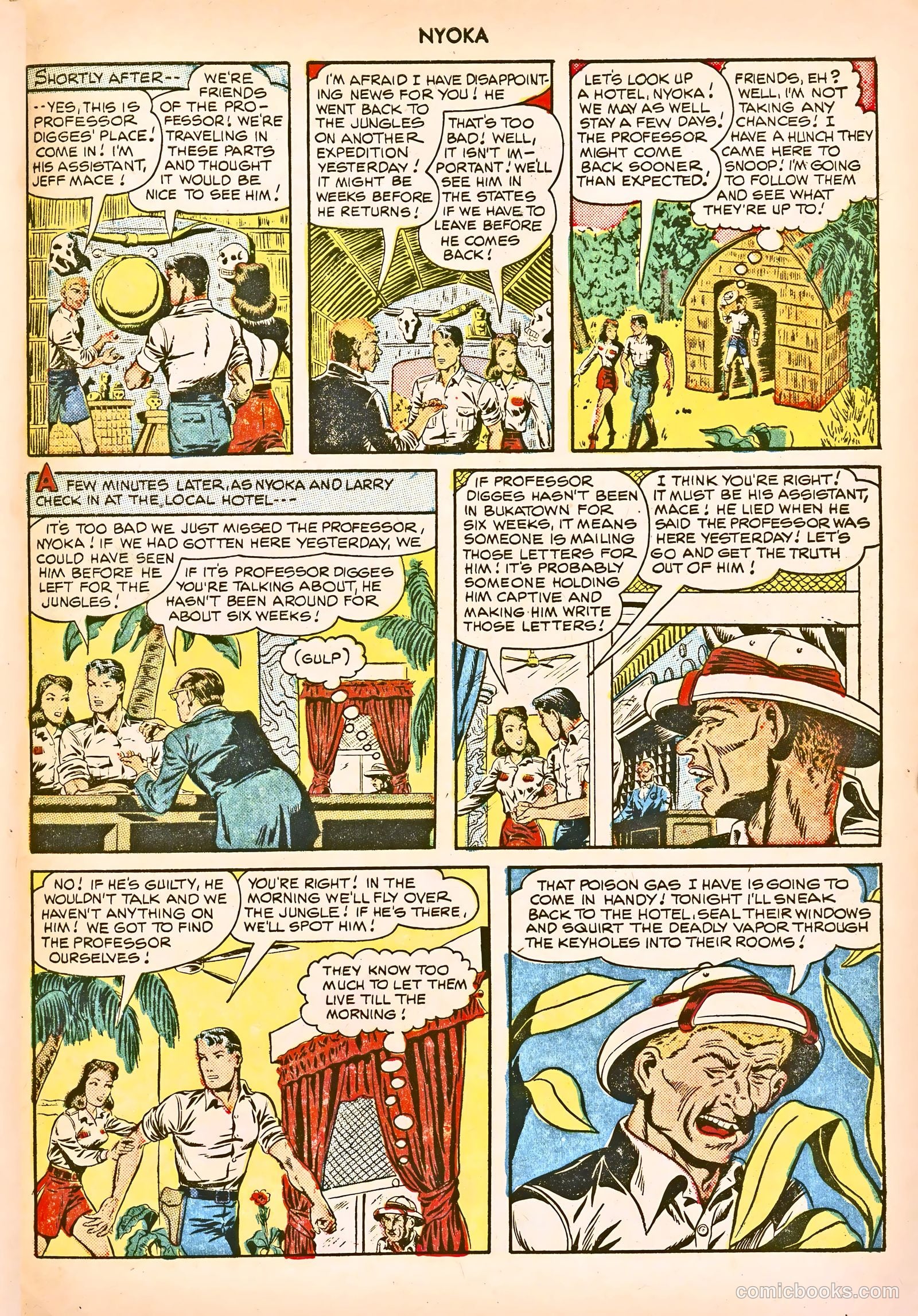 Nyoka the Jungle Girl #43 — page 31 of 52