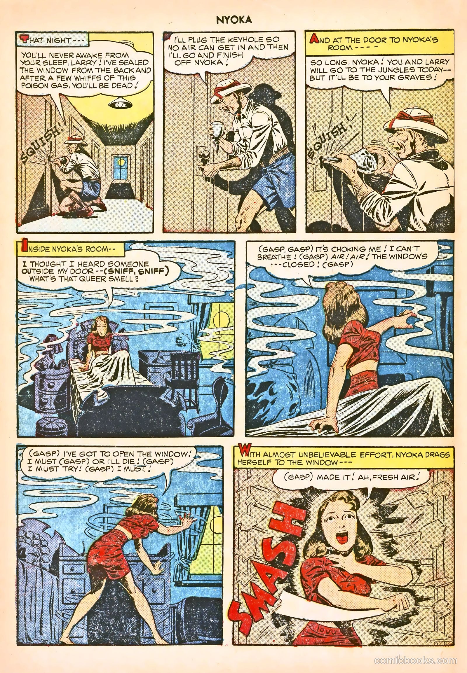 Nyoka the Jungle Girl #43 — page 32 of 52
