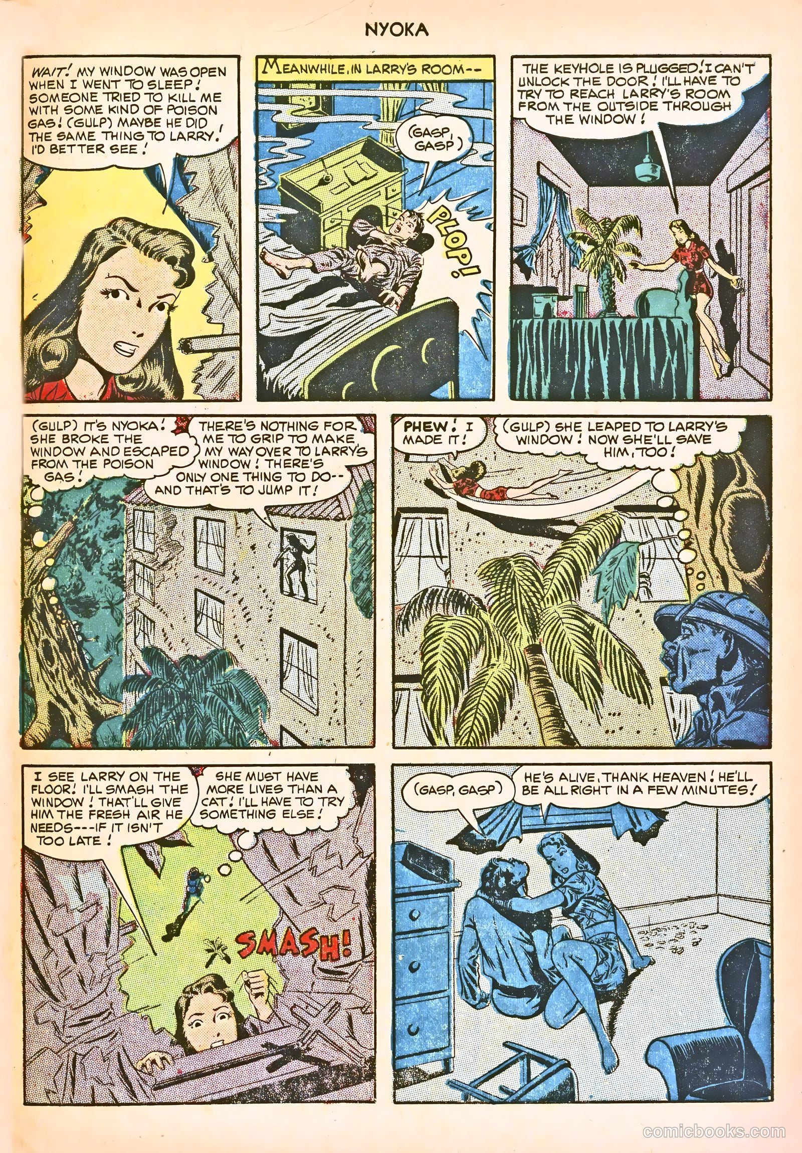 Nyoka the Jungle Girl #43 — page 33 of 52