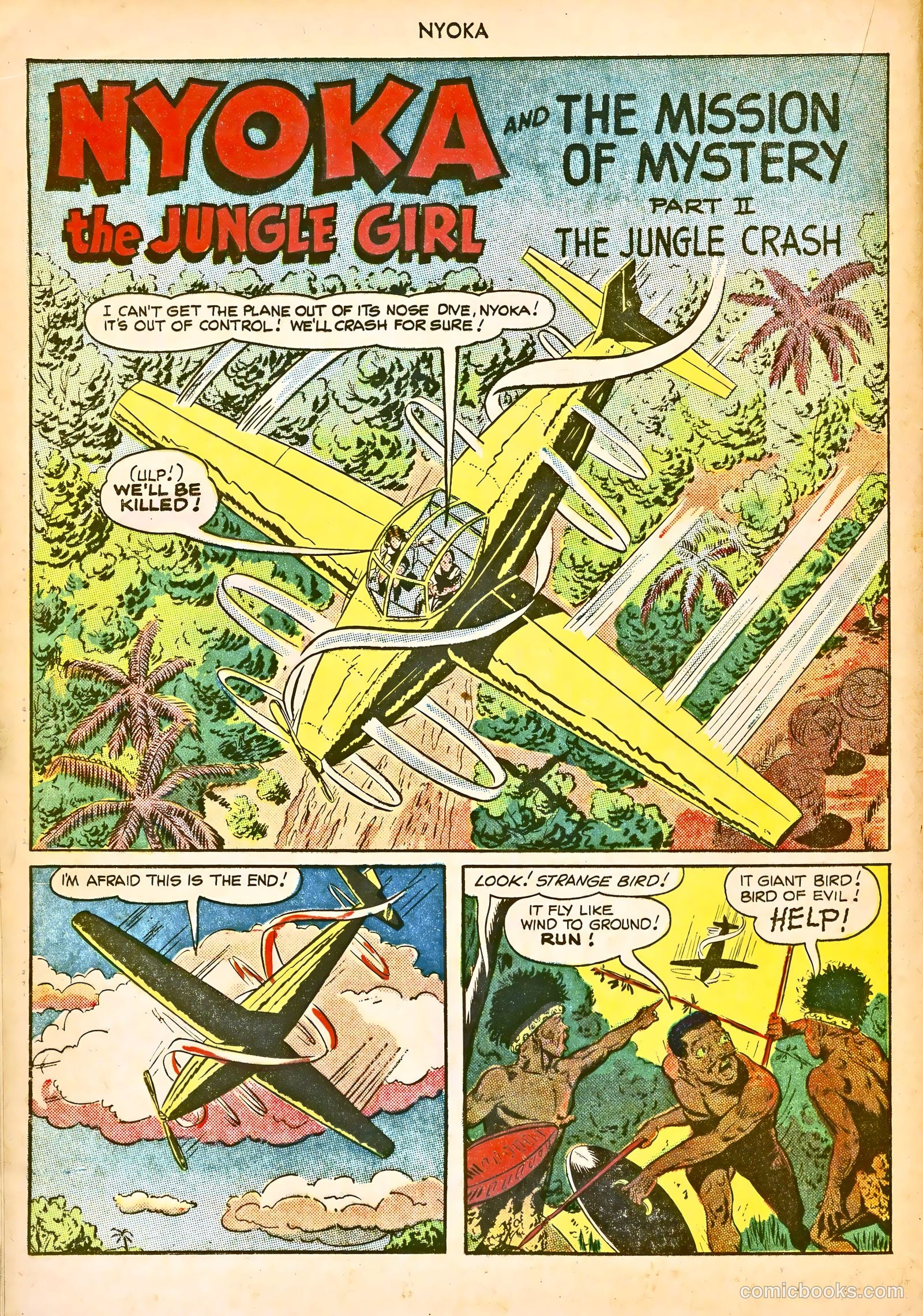 Nyoka the Jungle Girl #43 — page 36 of 52