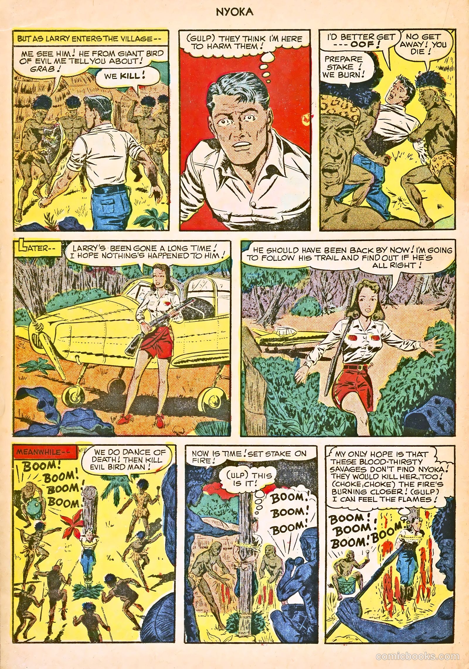 Nyoka the Jungle Girl #43 — page 38 of 52