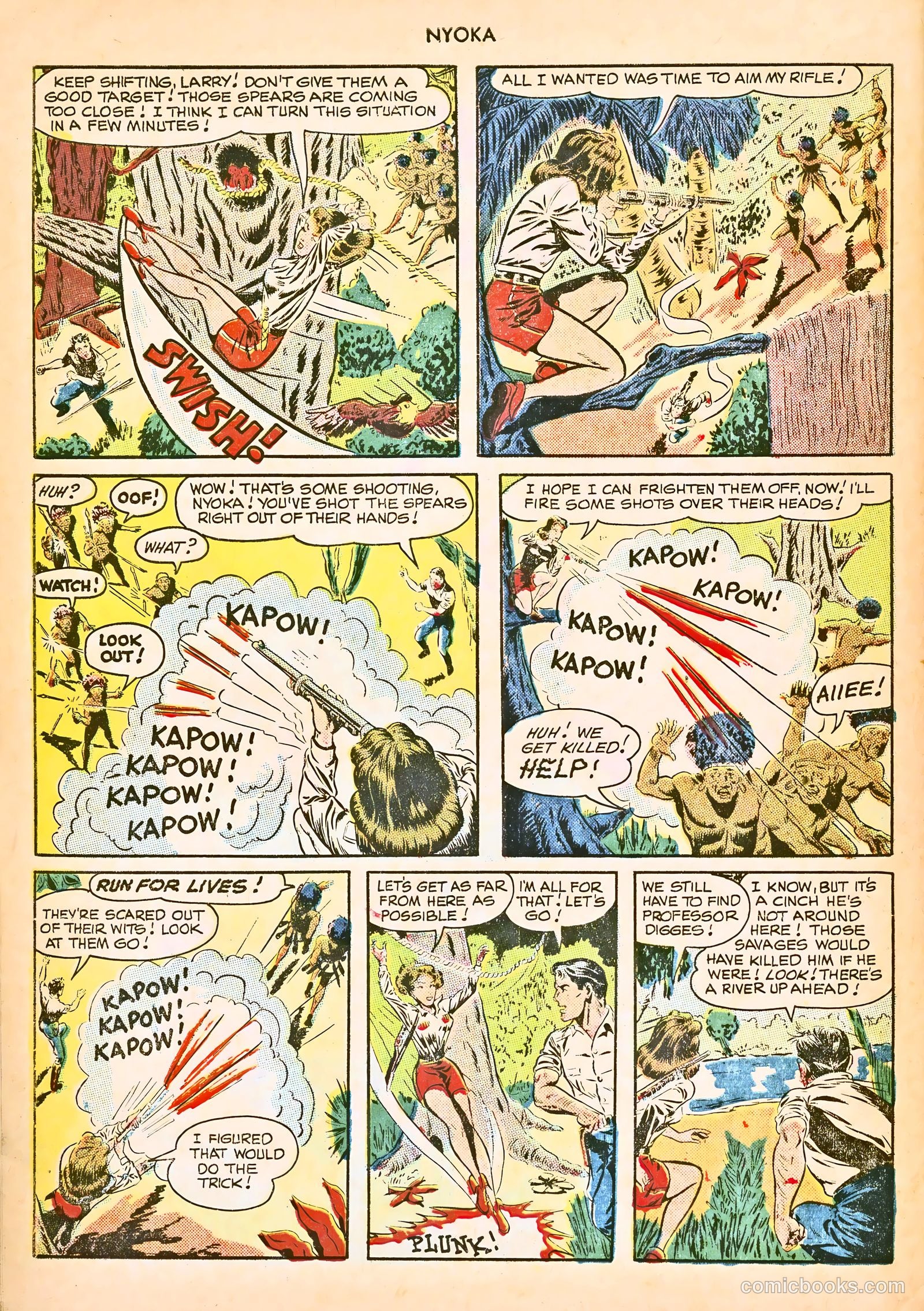Nyoka the Jungle Girl #43 — page 46 of 52
