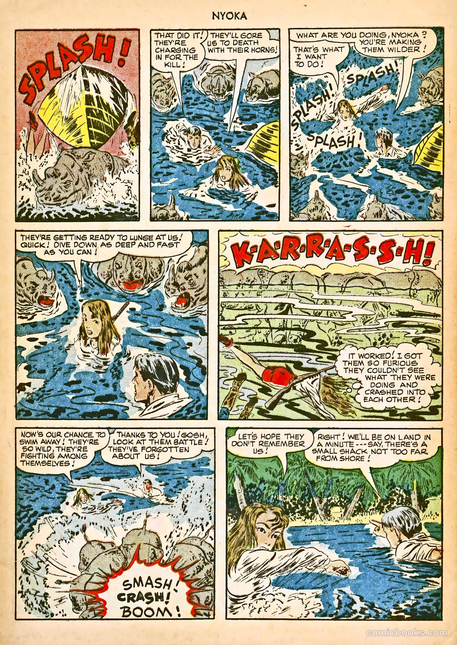 Nyoka the Jungle Girl #43 — page 48 of 52