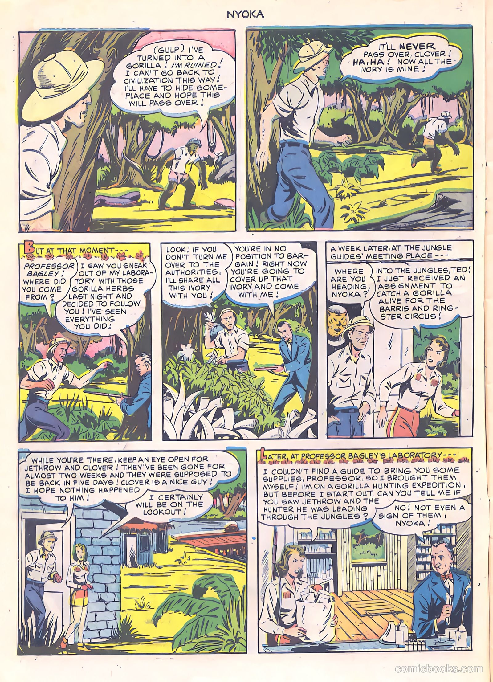 Nyoka the Jungle Girl #44 — page 6 of 36