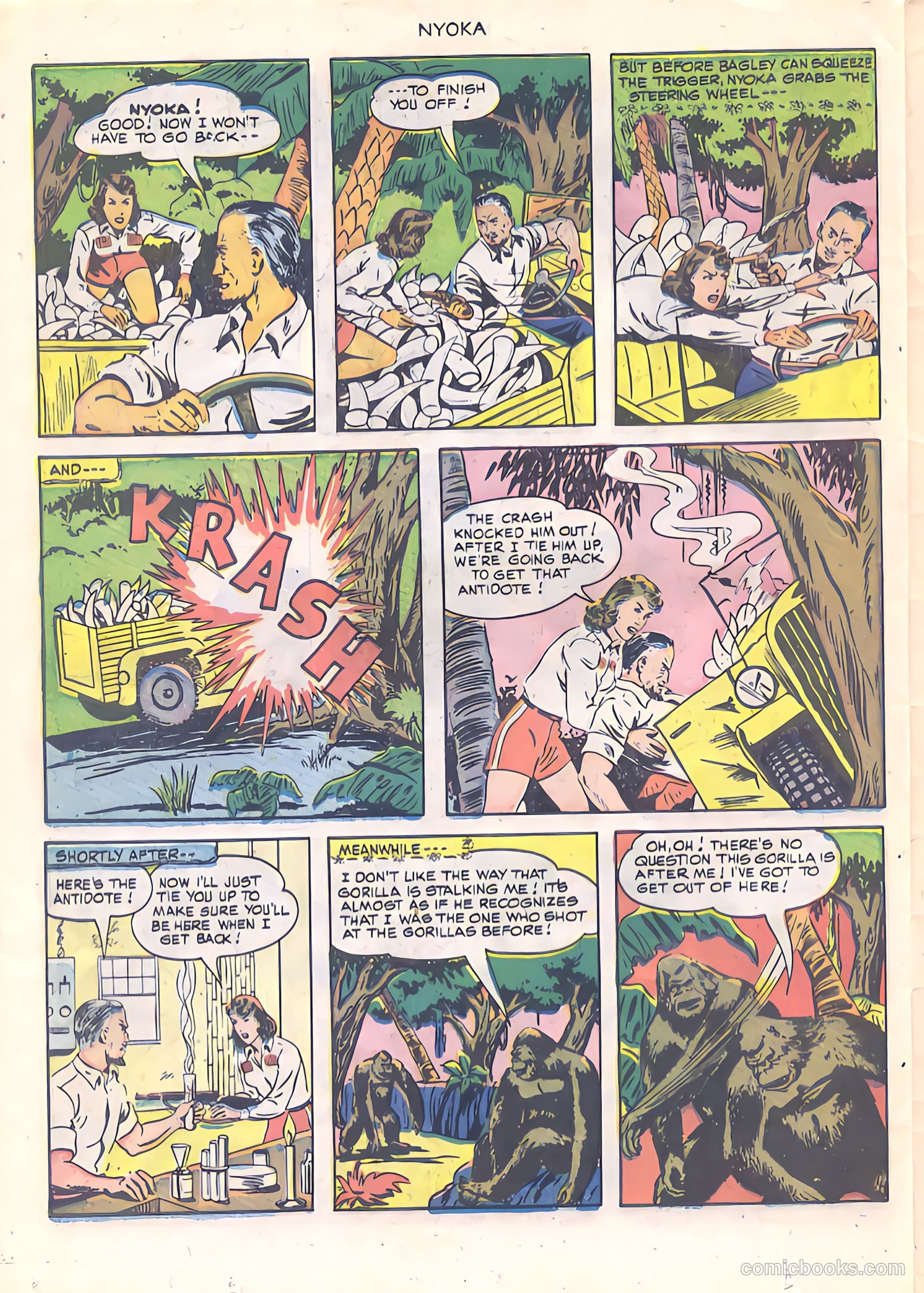 Nyoka the Jungle Girl #44 — page 26 of 36