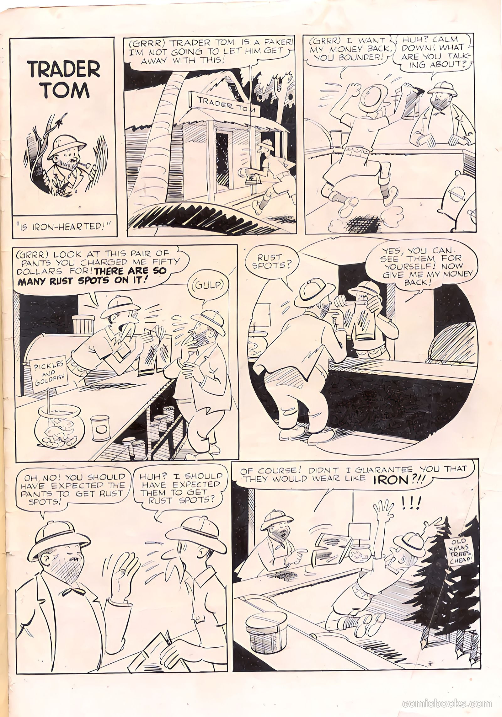 Nyoka the Jungle Girl #44 — page 35 of 36