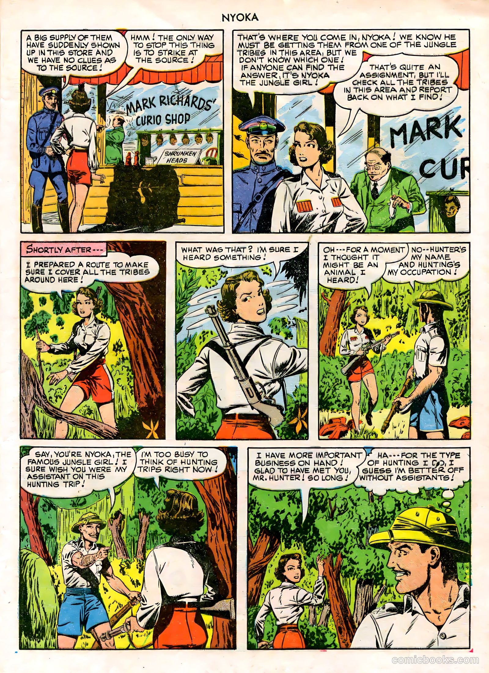 Nyoka the Jungle Girl #45 — page 5 of 52