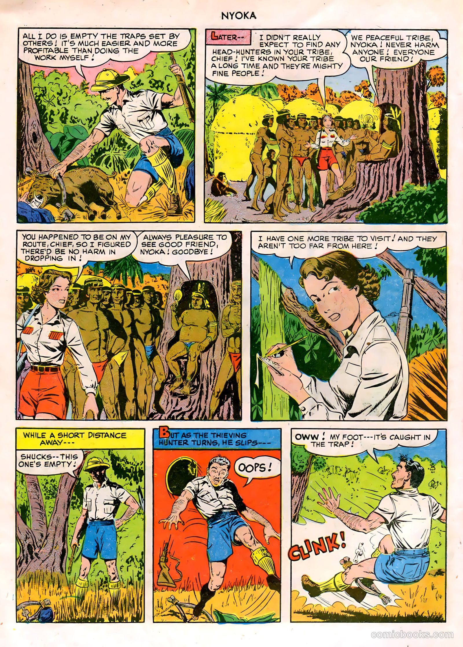 Nyoka the Jungle Girl #45 — page 6 of 52