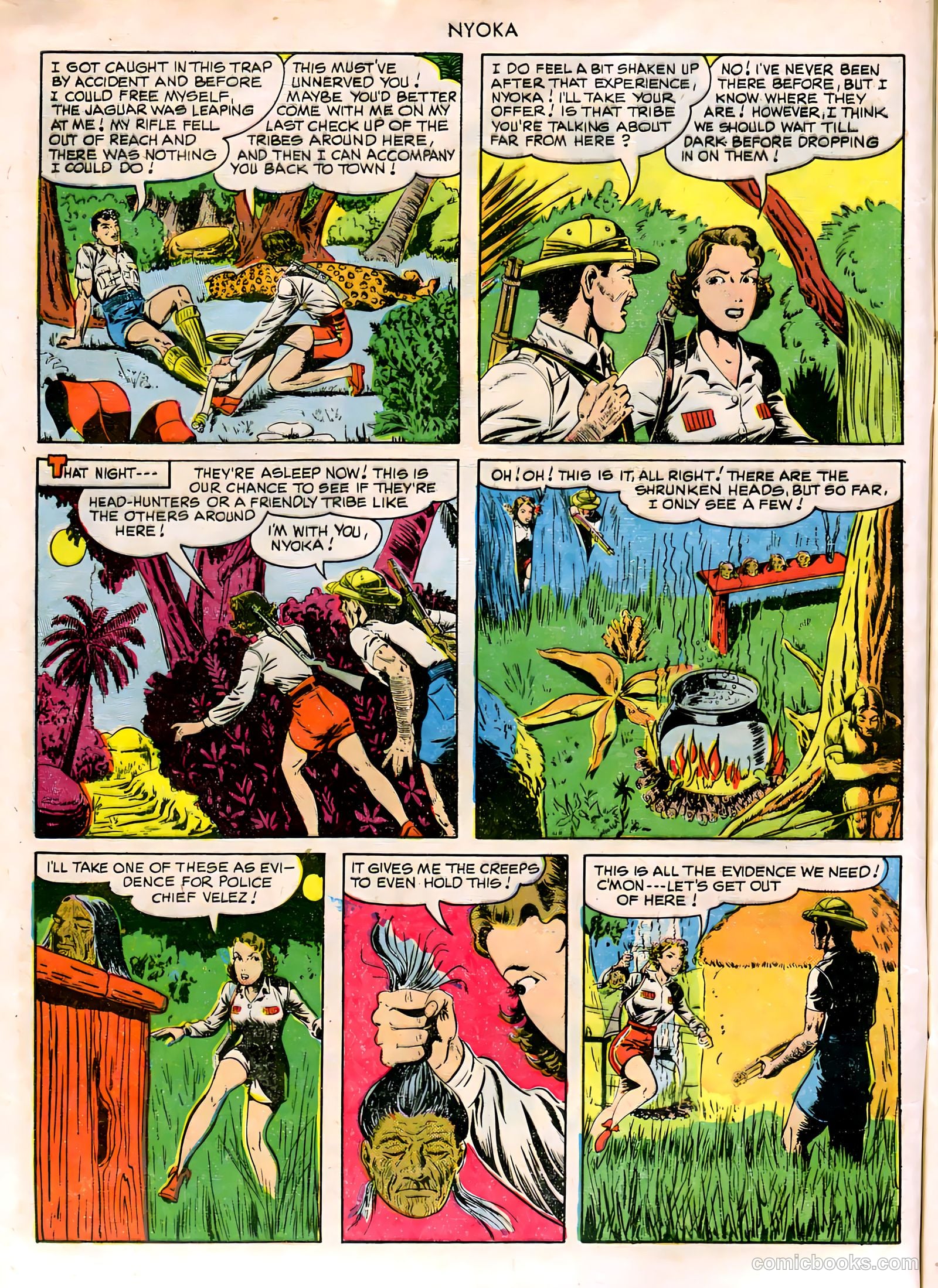 Nyoka the Jungle Girl #45 — page 8 of 52