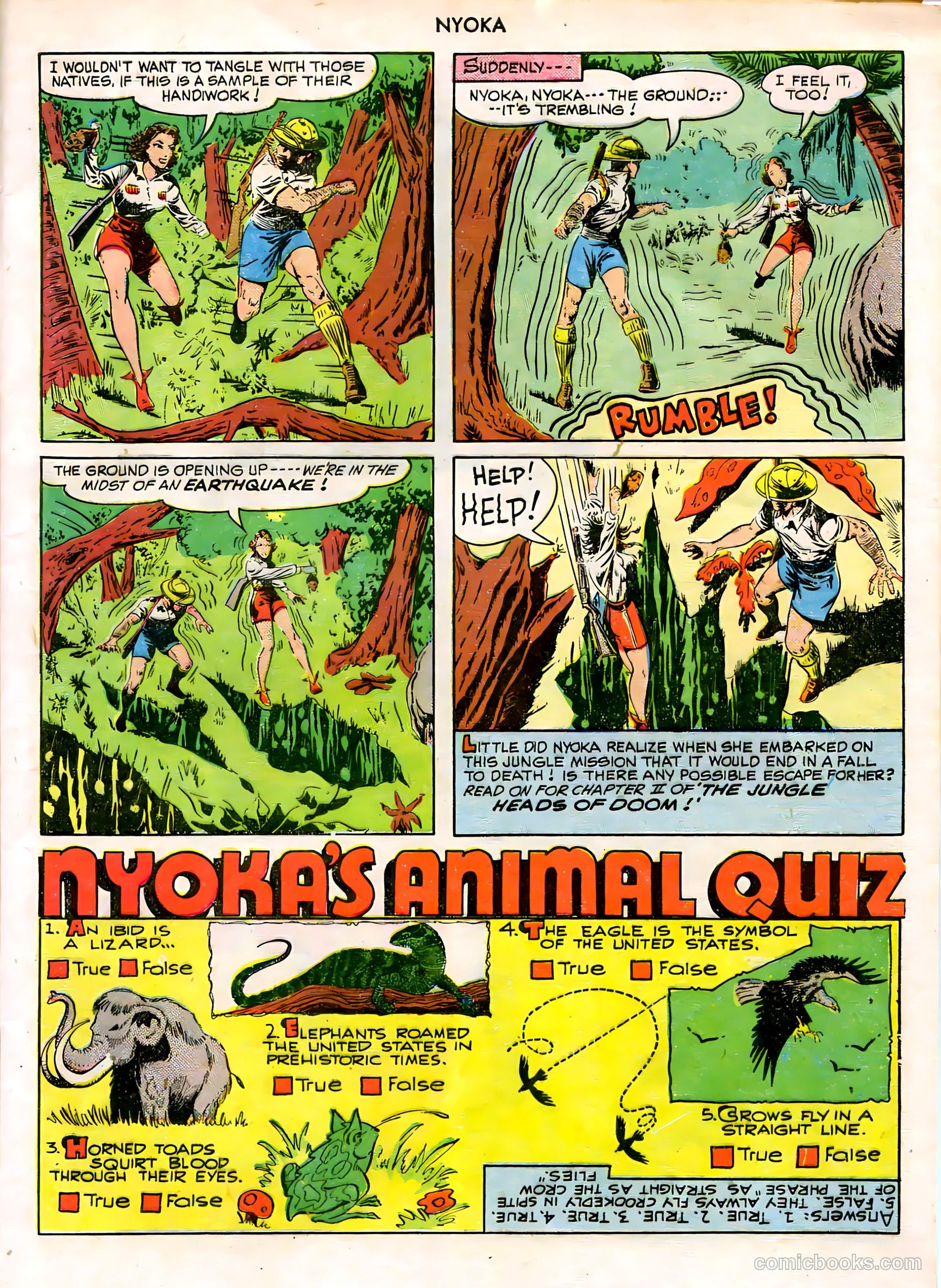Nyoka the Jungle Girl #45 — page 9 of 52