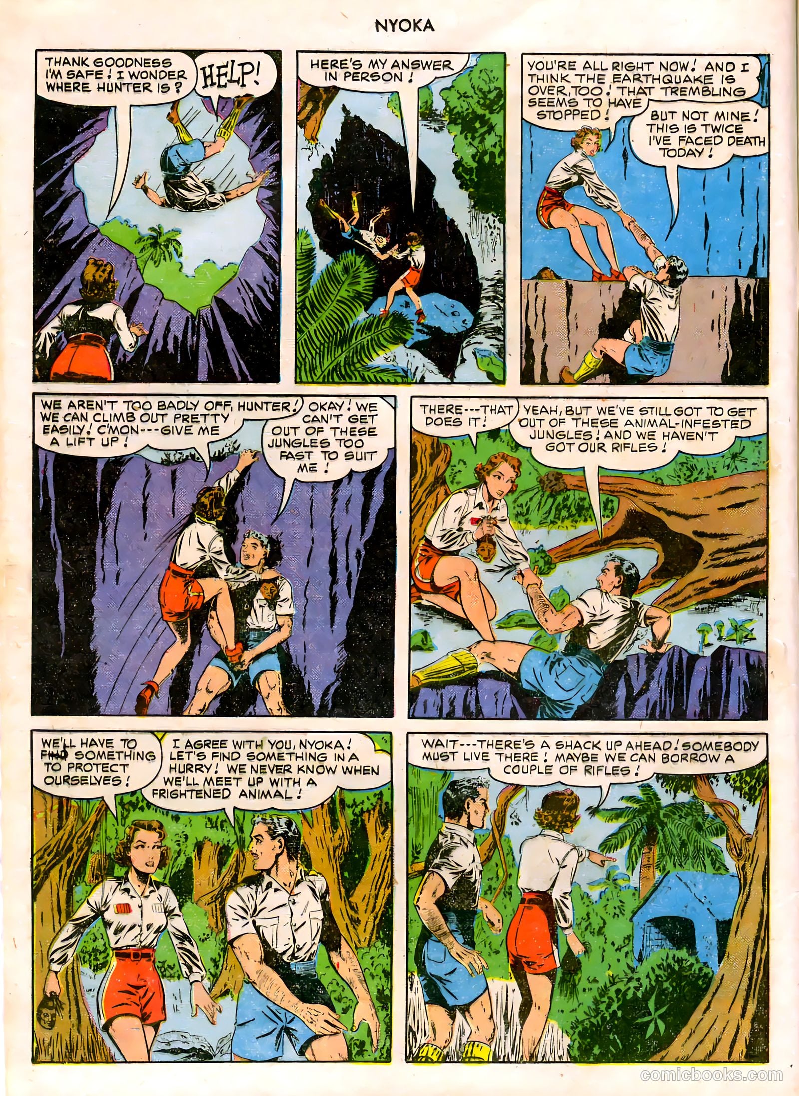 Nyoka the Jungle Girl #45 — page 12 of 52