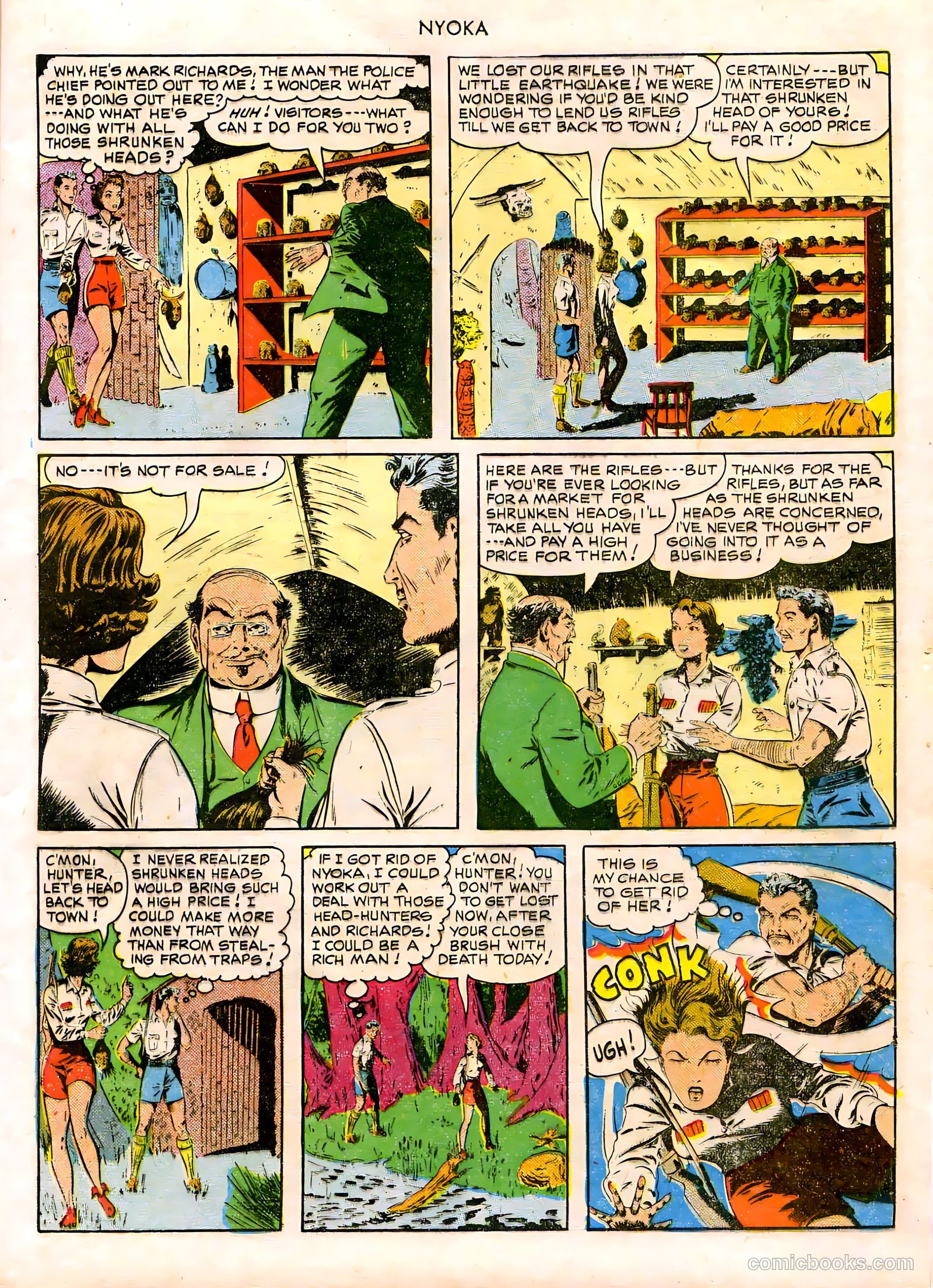 Nyoka the Jungle Girl #45 — page 13 of 52