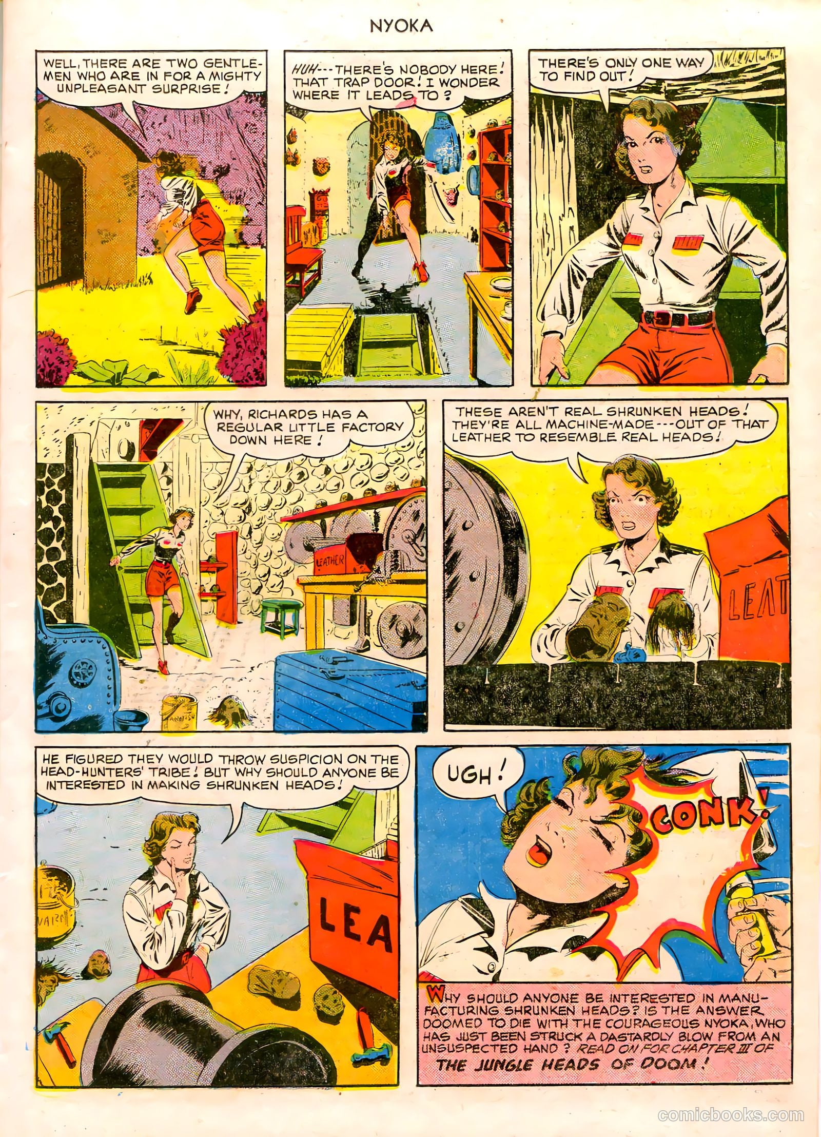 Nyoka the Jungle Girl #45 — page 15 of 52