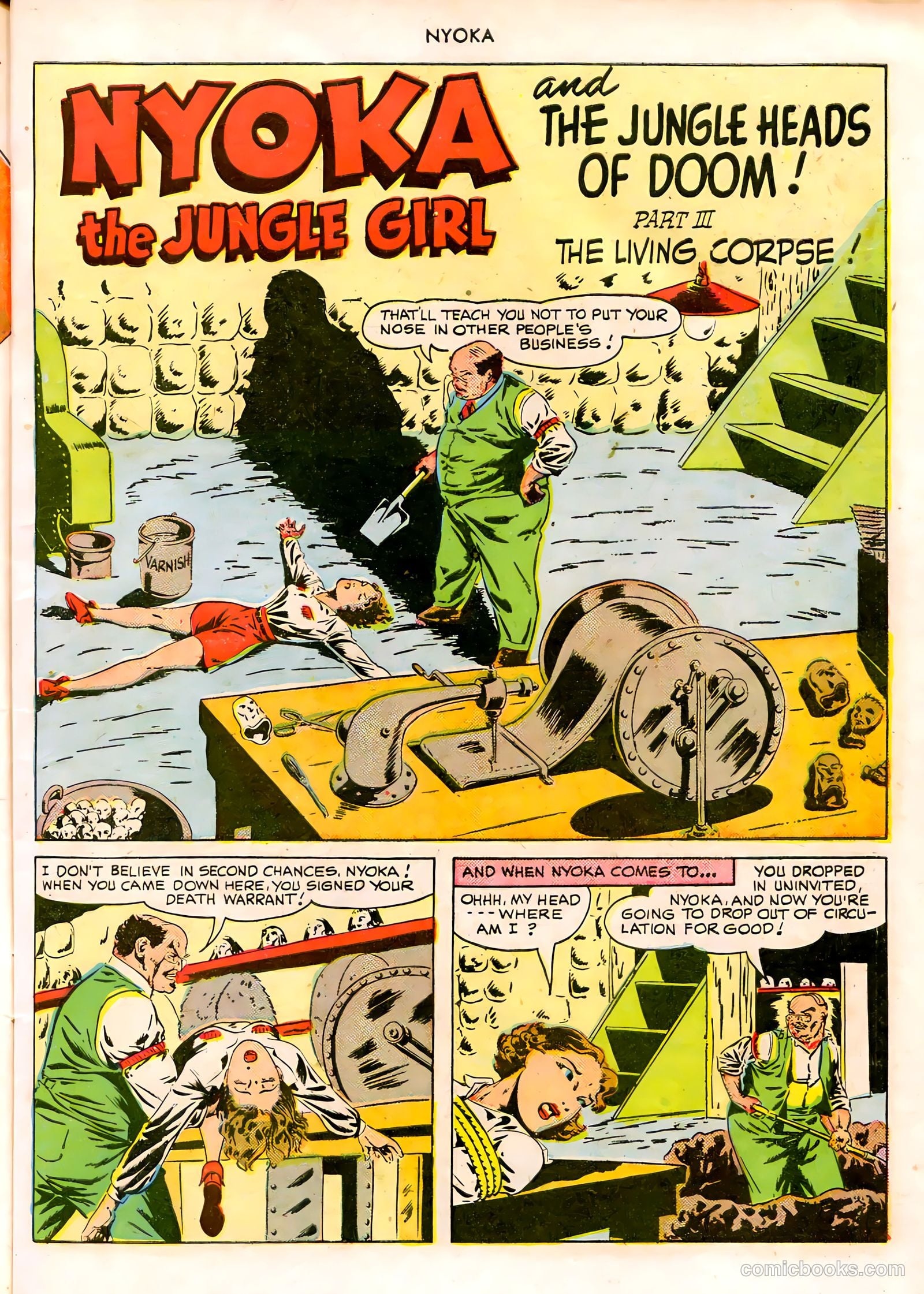 Nyoka the Jungle Girl #45 — page 19 of 52