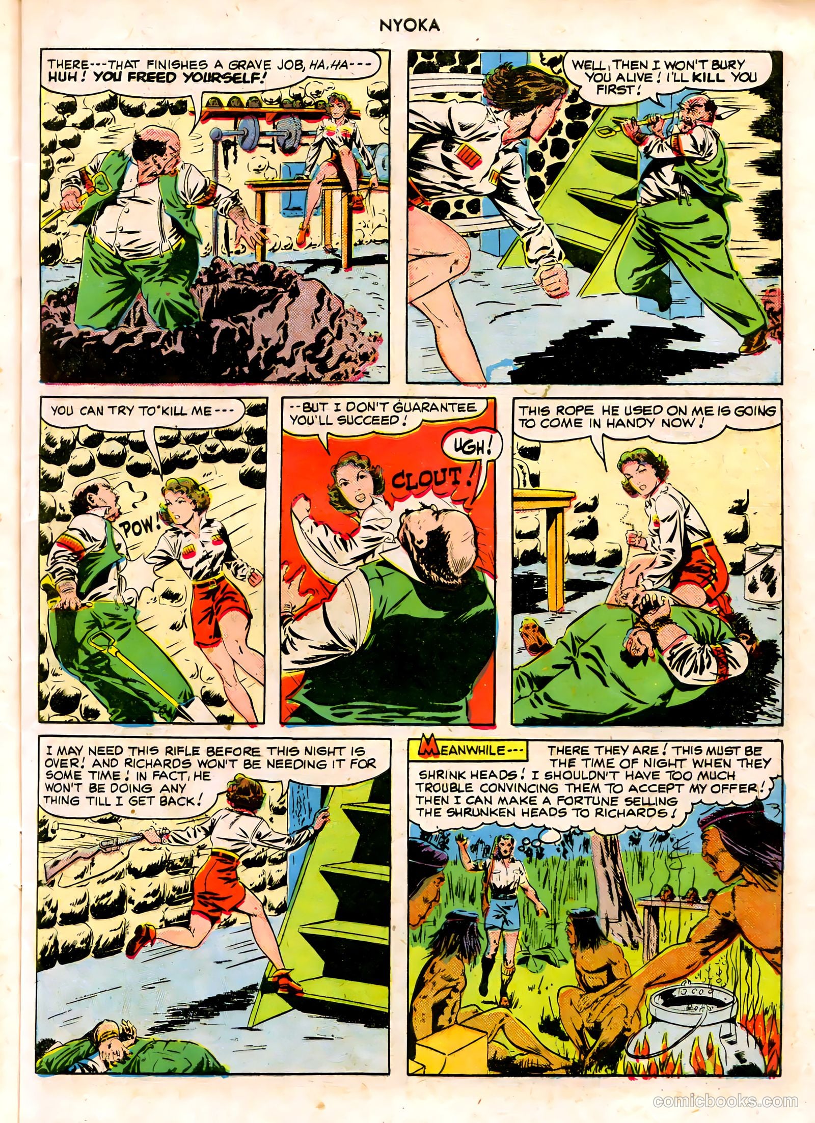 Nyoka the Jungle Girl #45 — page 21 of 52
