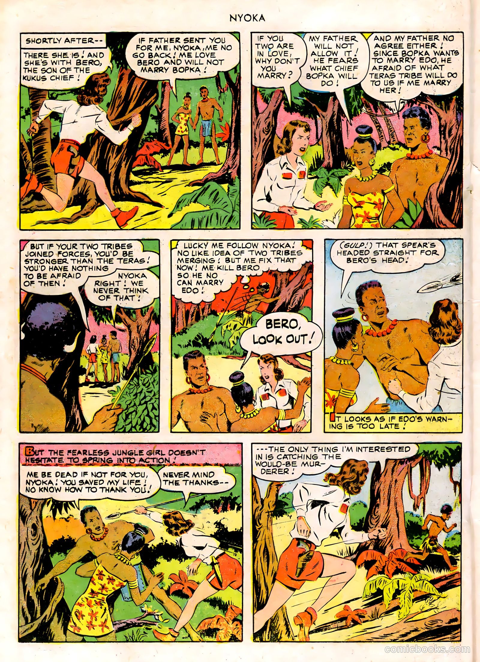 Nyoka the Jungle Girl #45 — page 28 of 52