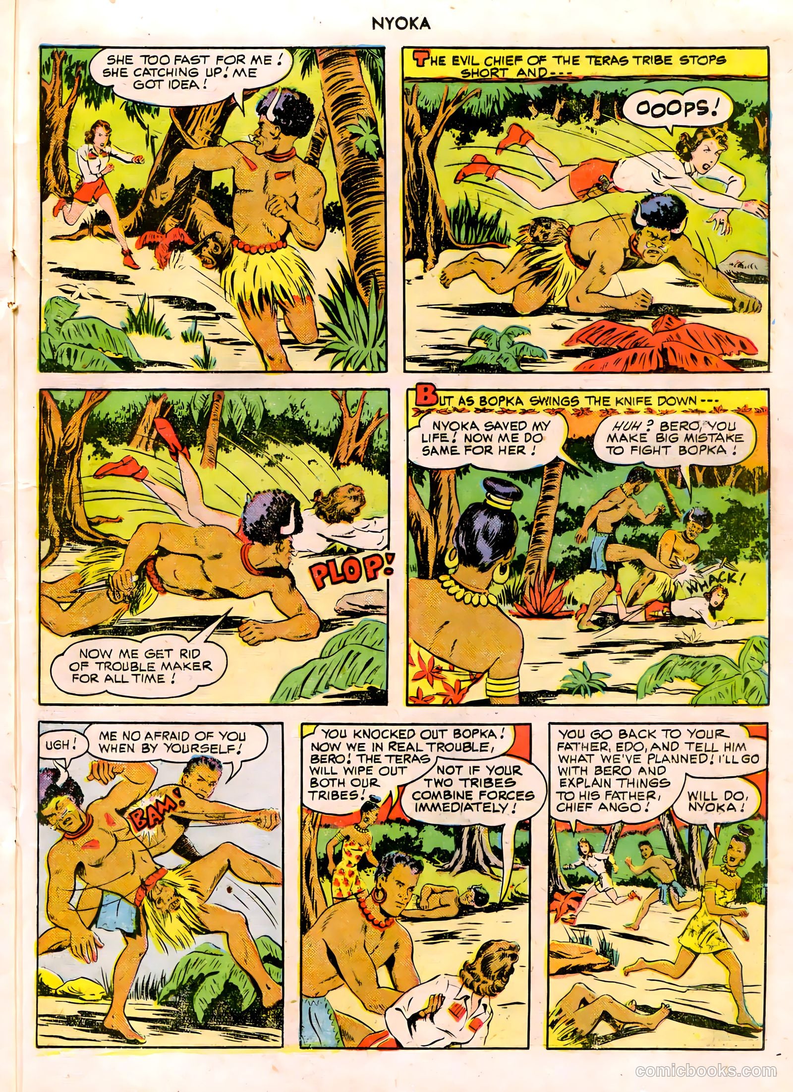 Nyoka the Jungle Girl #45 — page 29 of 52