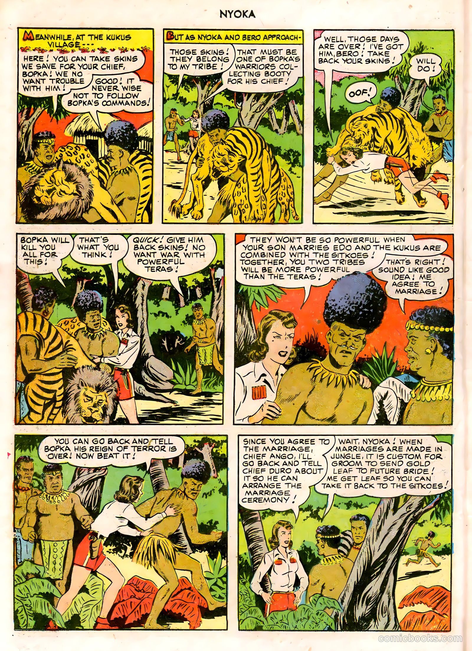 Nyoka the Jungle Girl #45 — page 30 of 52