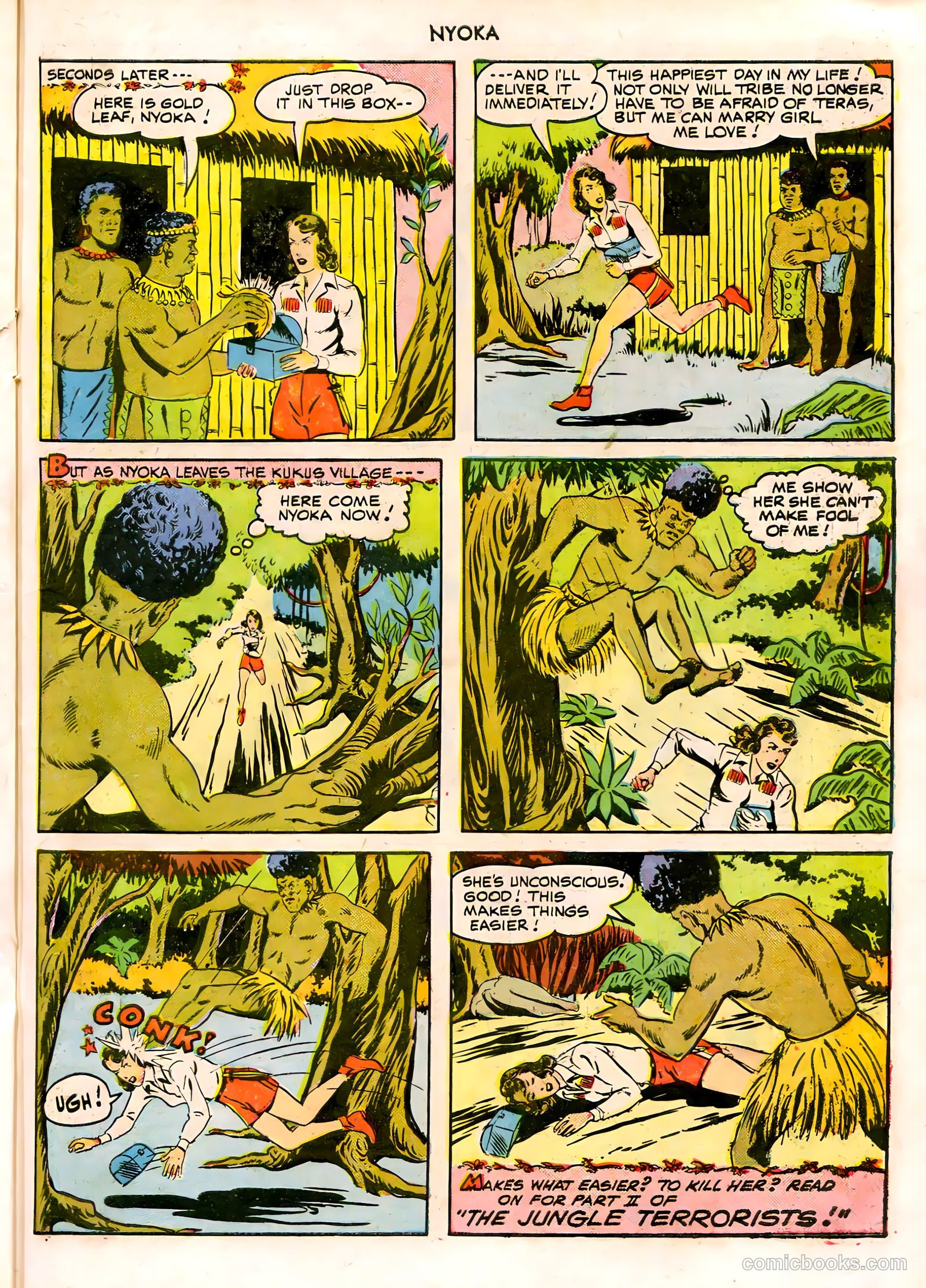 Nyoka the Jungle Girl #45 — page 31 of 52