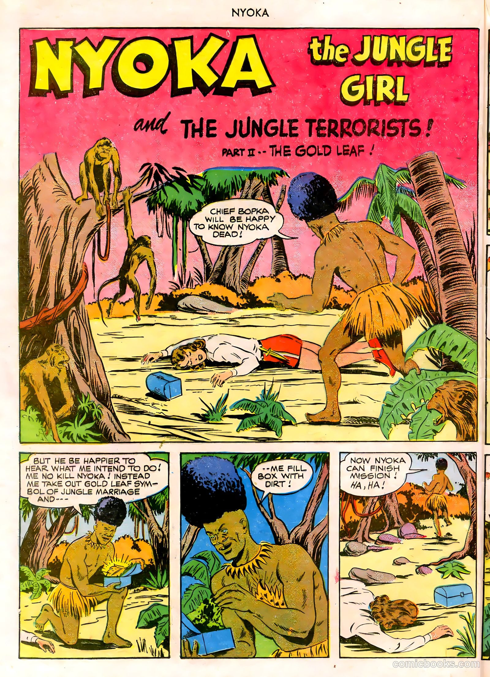 Nyoka the Jungle Girl #45 — page 36 of 52