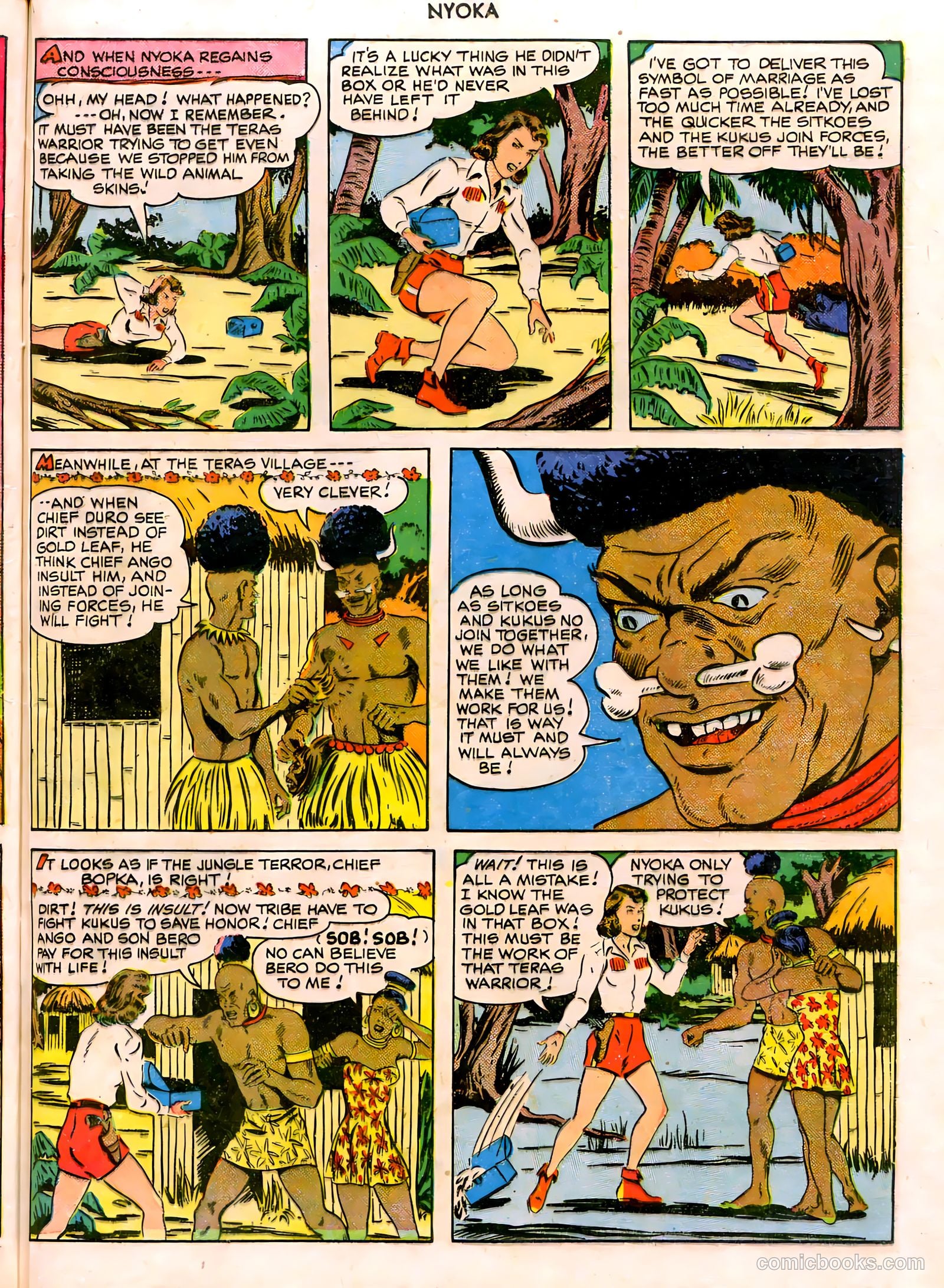 Nyoka the Jungle Girl #45 — page 37 of 52