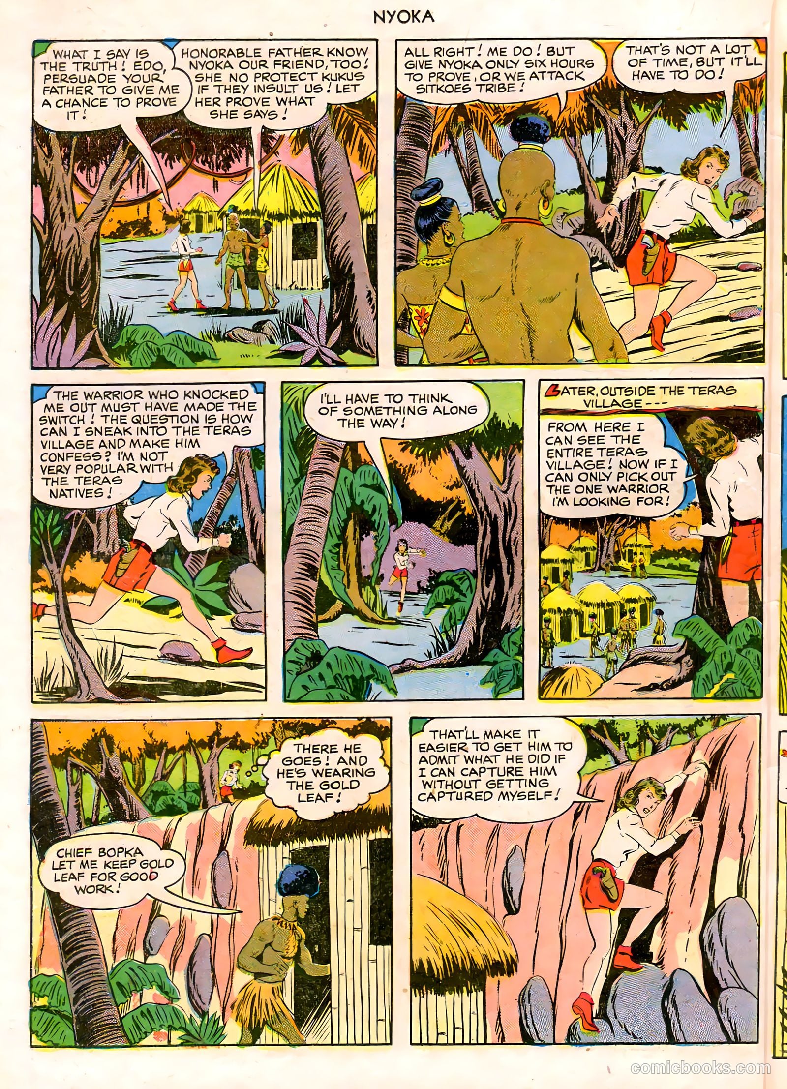 Nyoka the Jungle Girl #45 — page 38 of 52