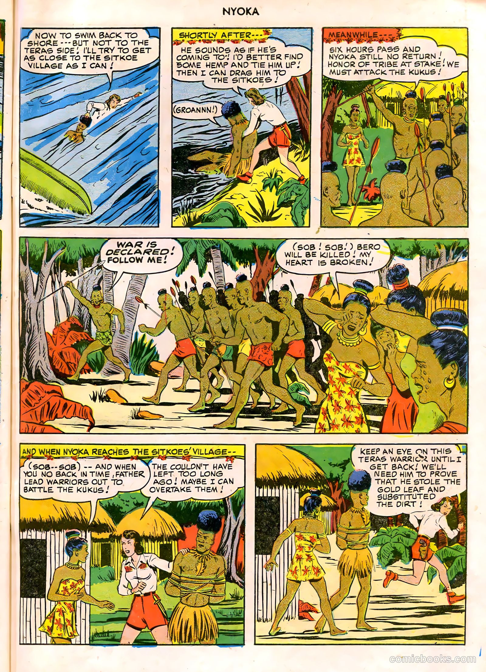 Nyoka the Jungle Girl #45 — page 47 of 52