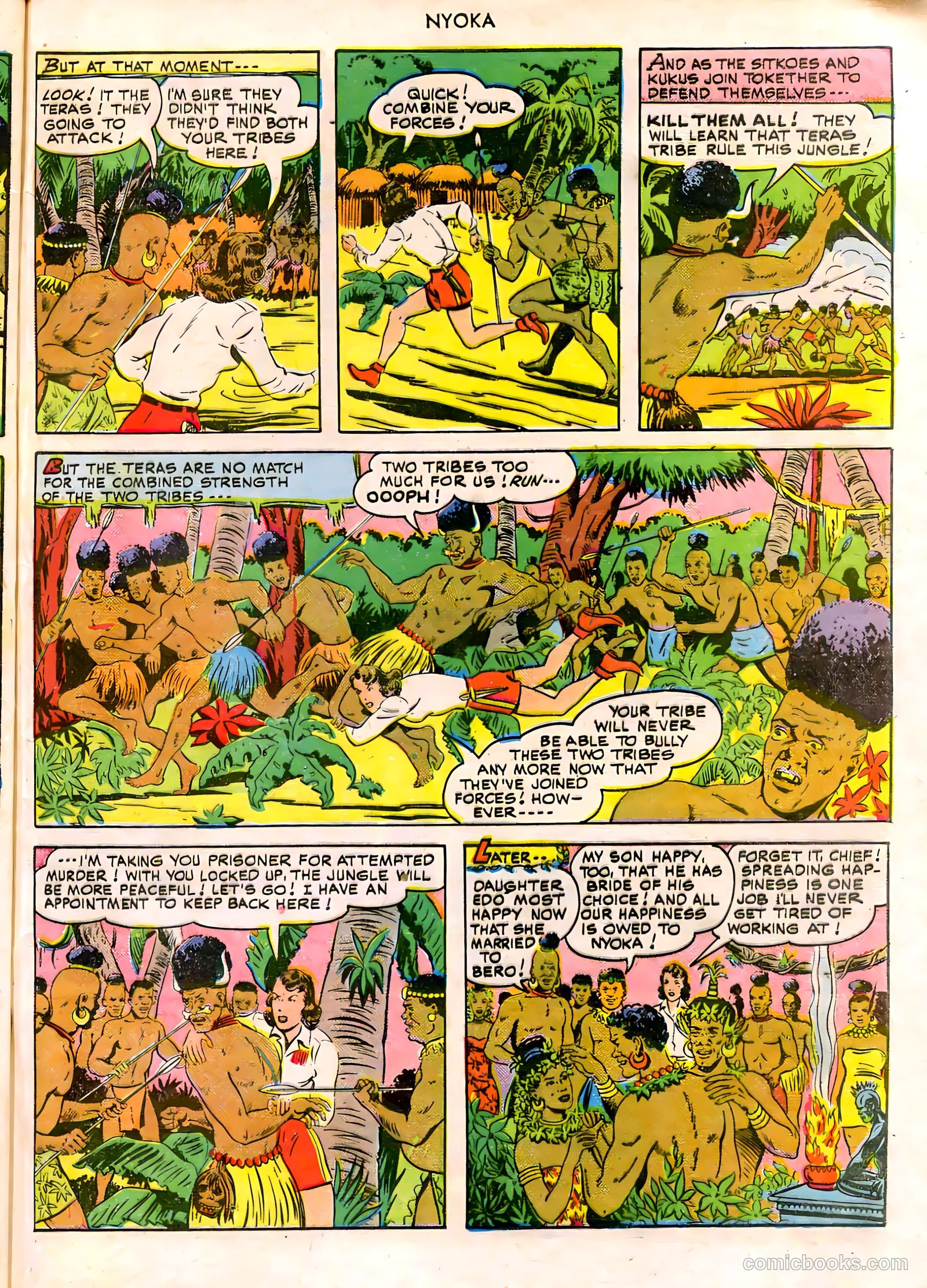 Nyoka the Jungle Girl #45 — page 49 of 52