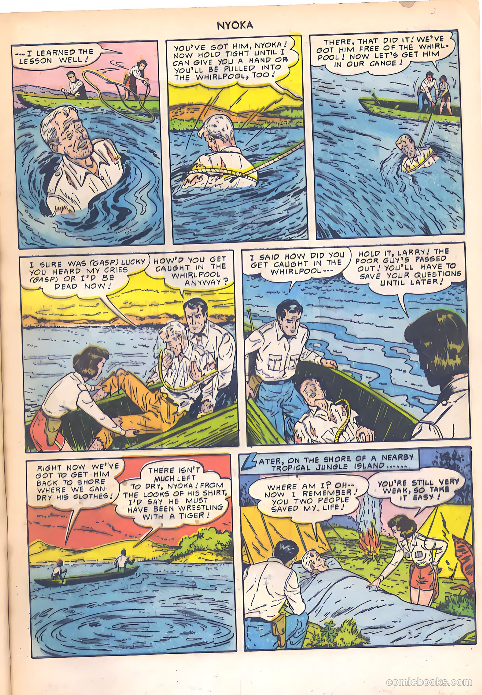 Nyoka the Jungle Girl #46 — page 5 of 52