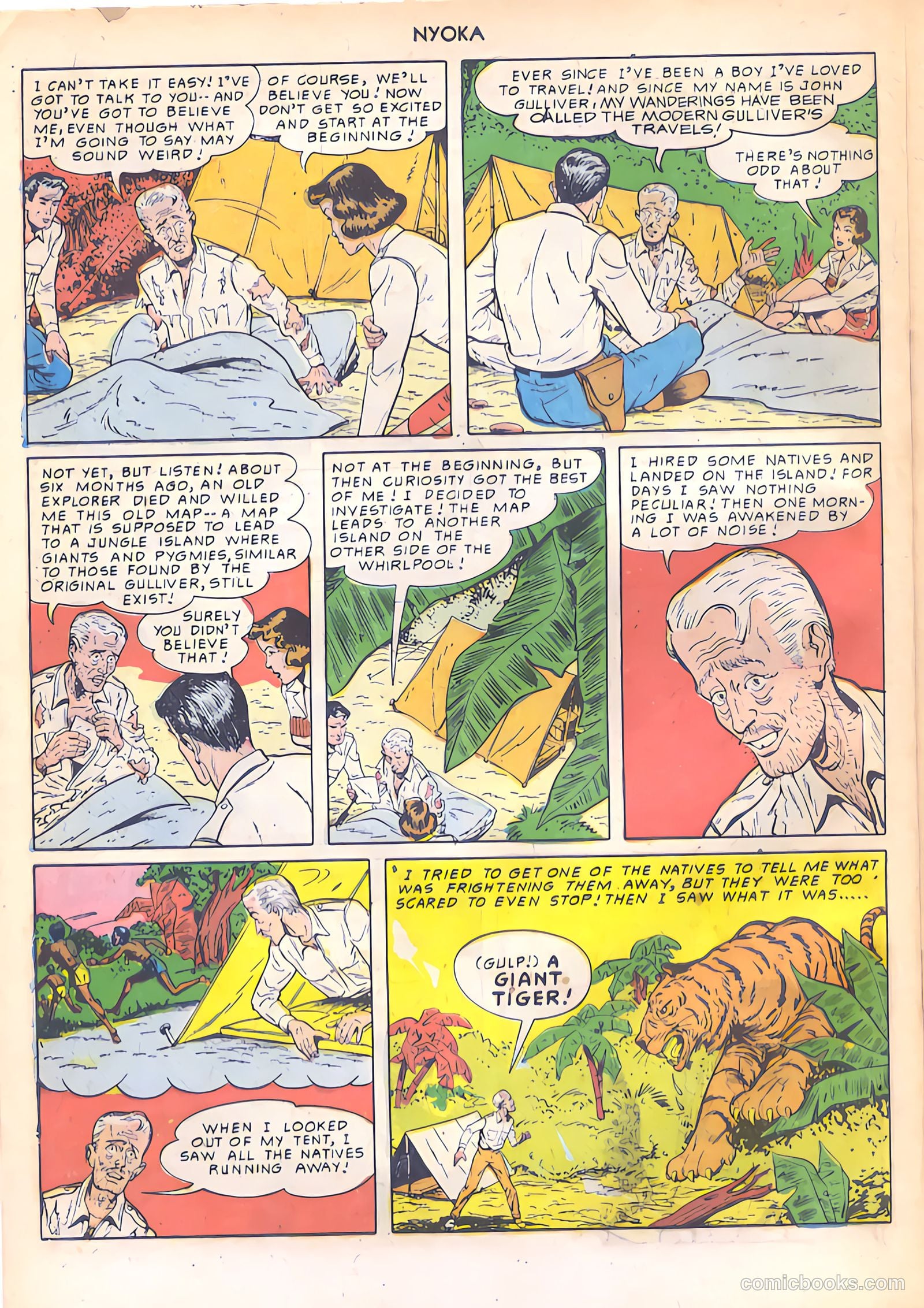 Nyoka the Jungle Girl #46 — page 6 of 52