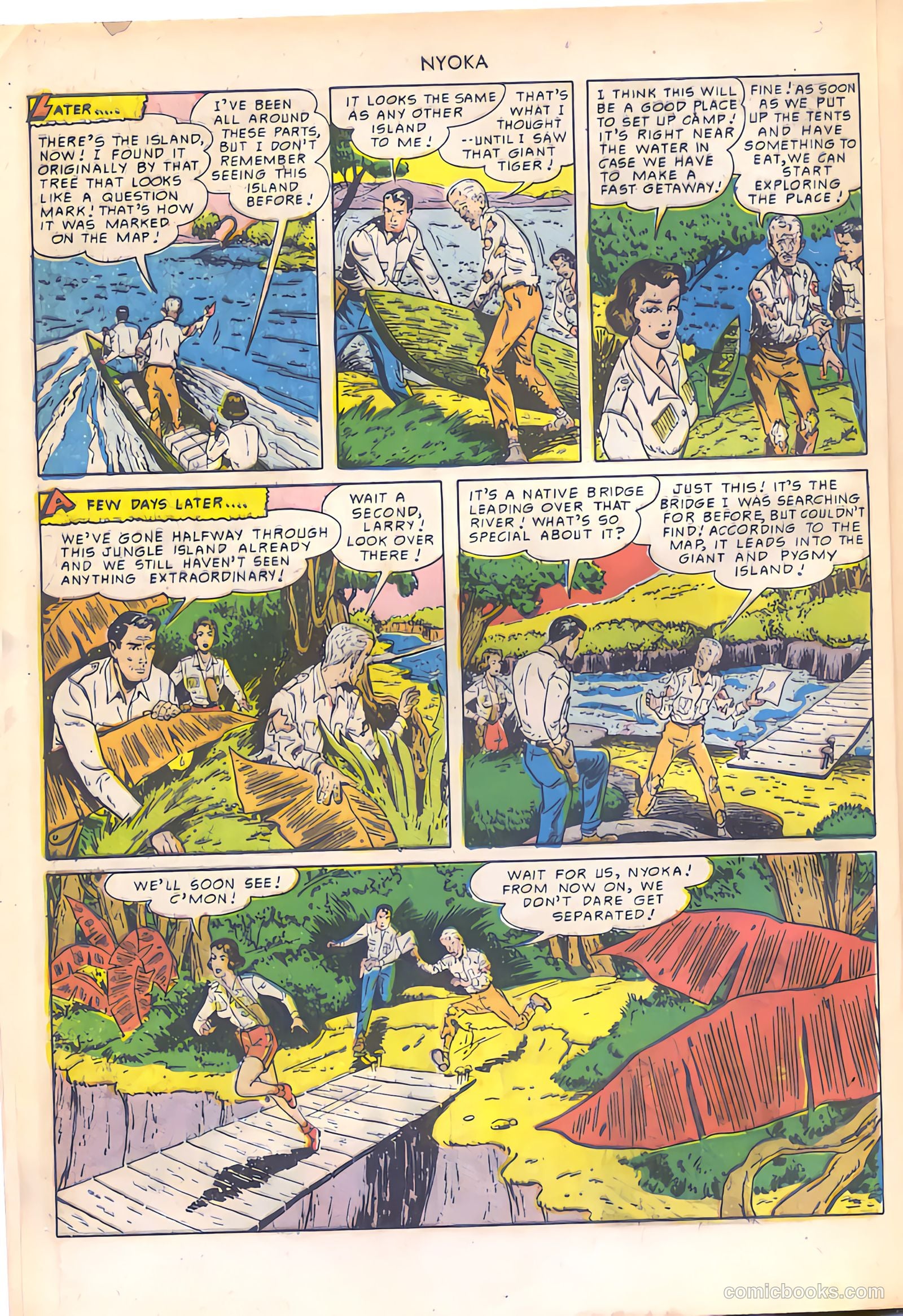 Nyoka the Jungle Girl #46 — page 8 of 52