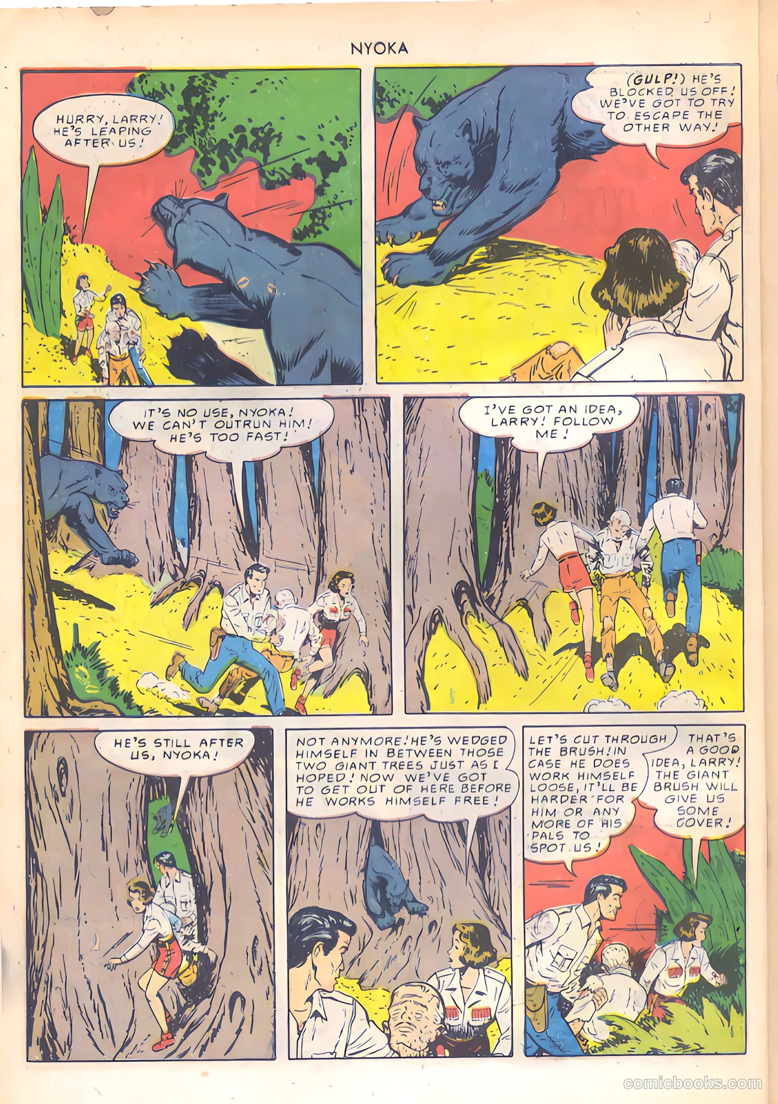Nyoka the Jungle Girl #46 — page 14 of 52