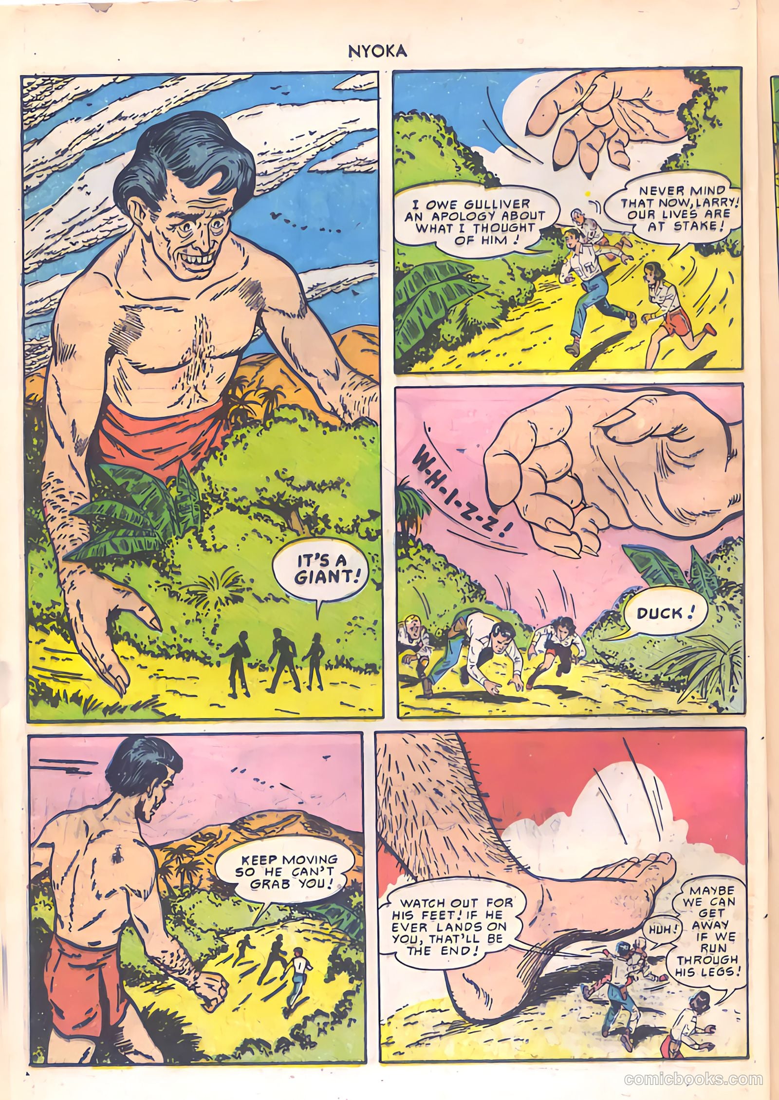 Nyoka the Jungle Girl #46 — page 16 of 52