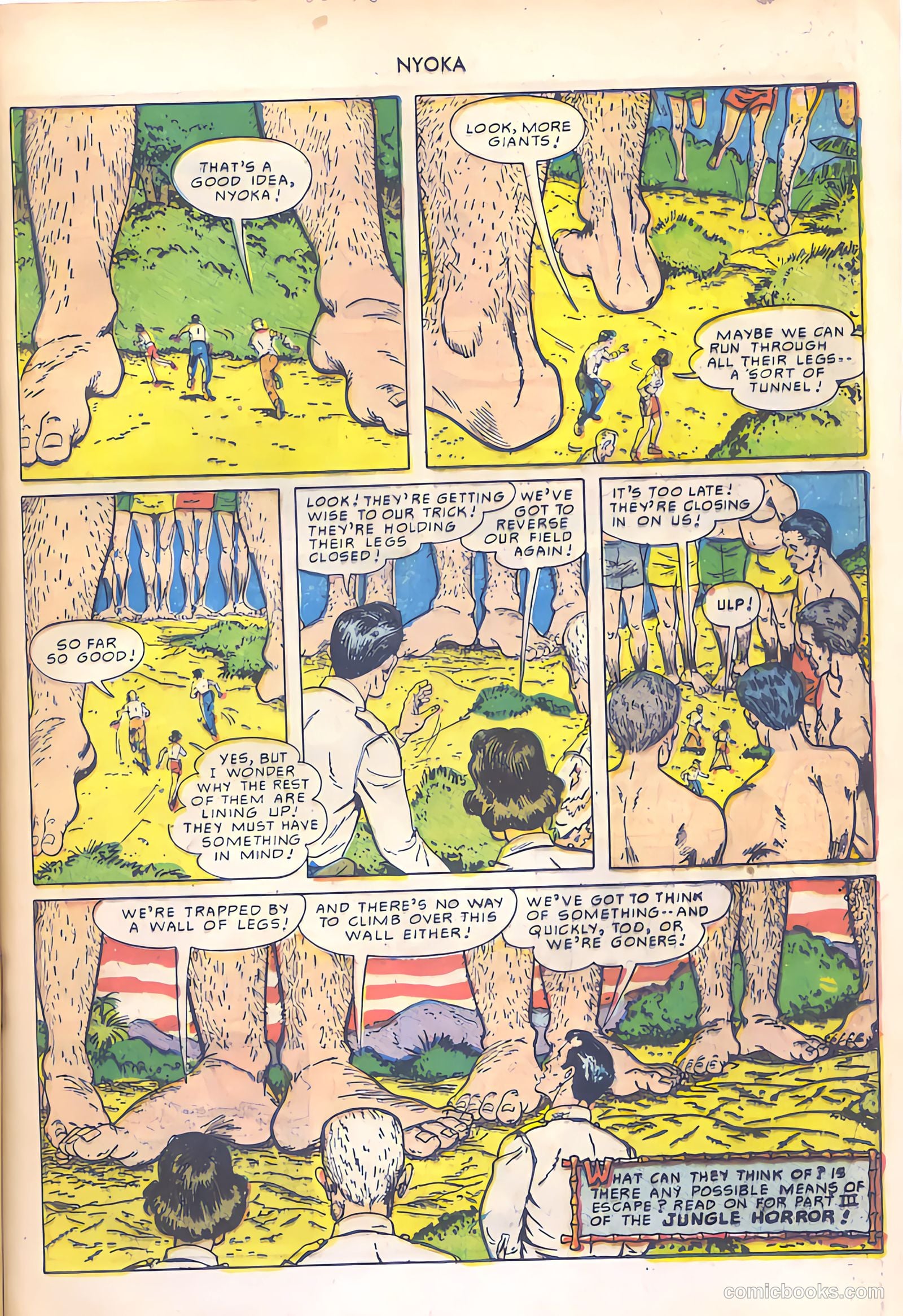 Nyoka the Jungle Girl #46 — page 17 of 52