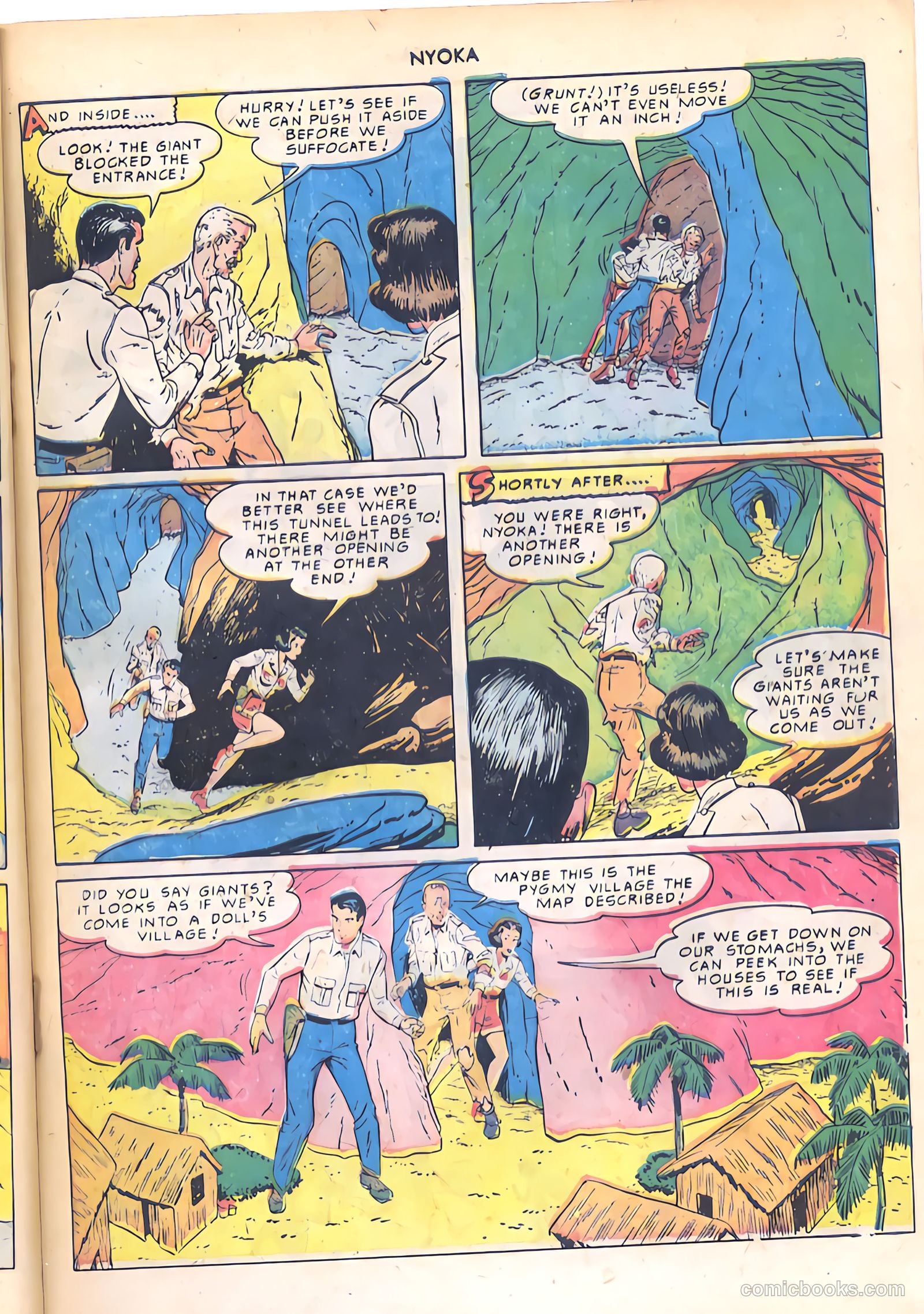 Nyoka the Jungle Girl #46 — page 21 of 52