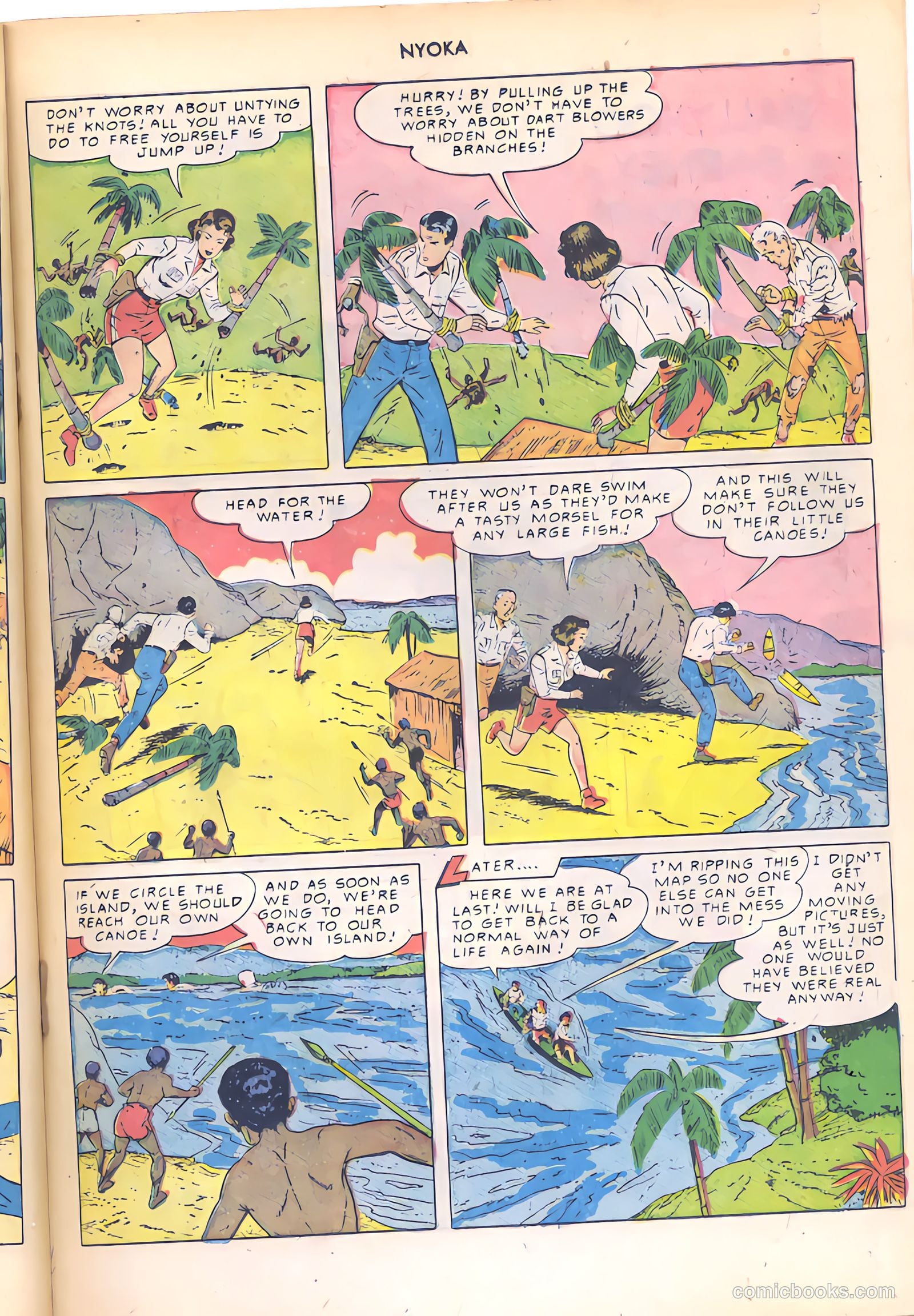 Nyoka the Jungle Girl #46 — page 23 of 52