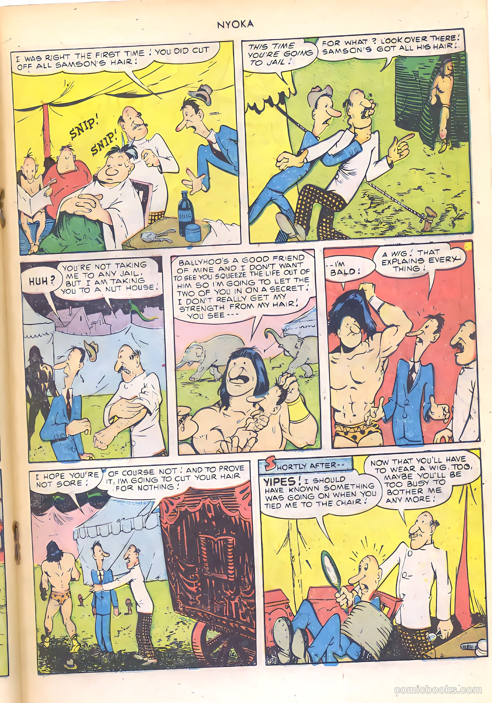 Nyoka the Jungle Girl #46 — page 27 of 52
