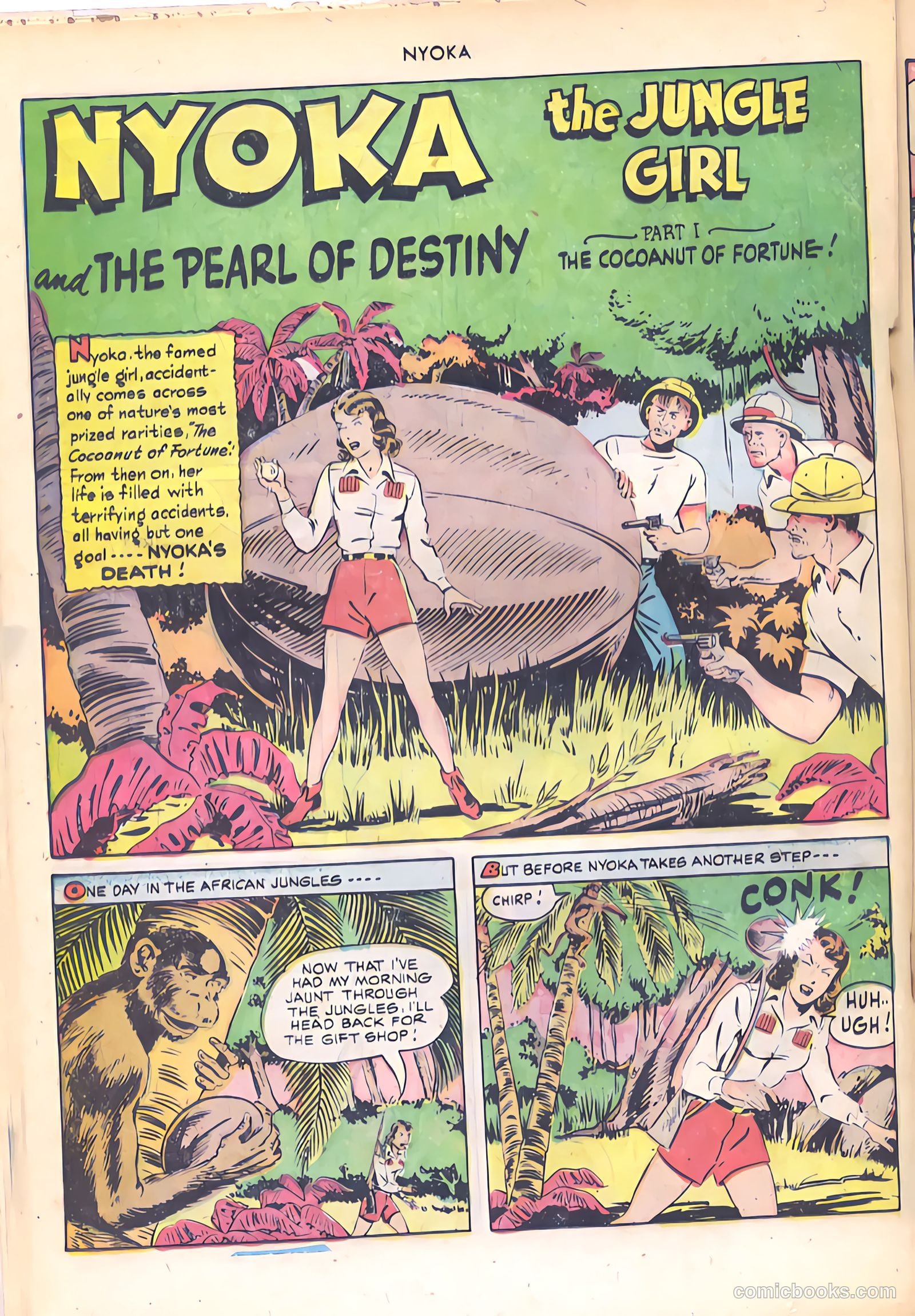 Nyoka the Jungle Girl #46 — page 28 of 52