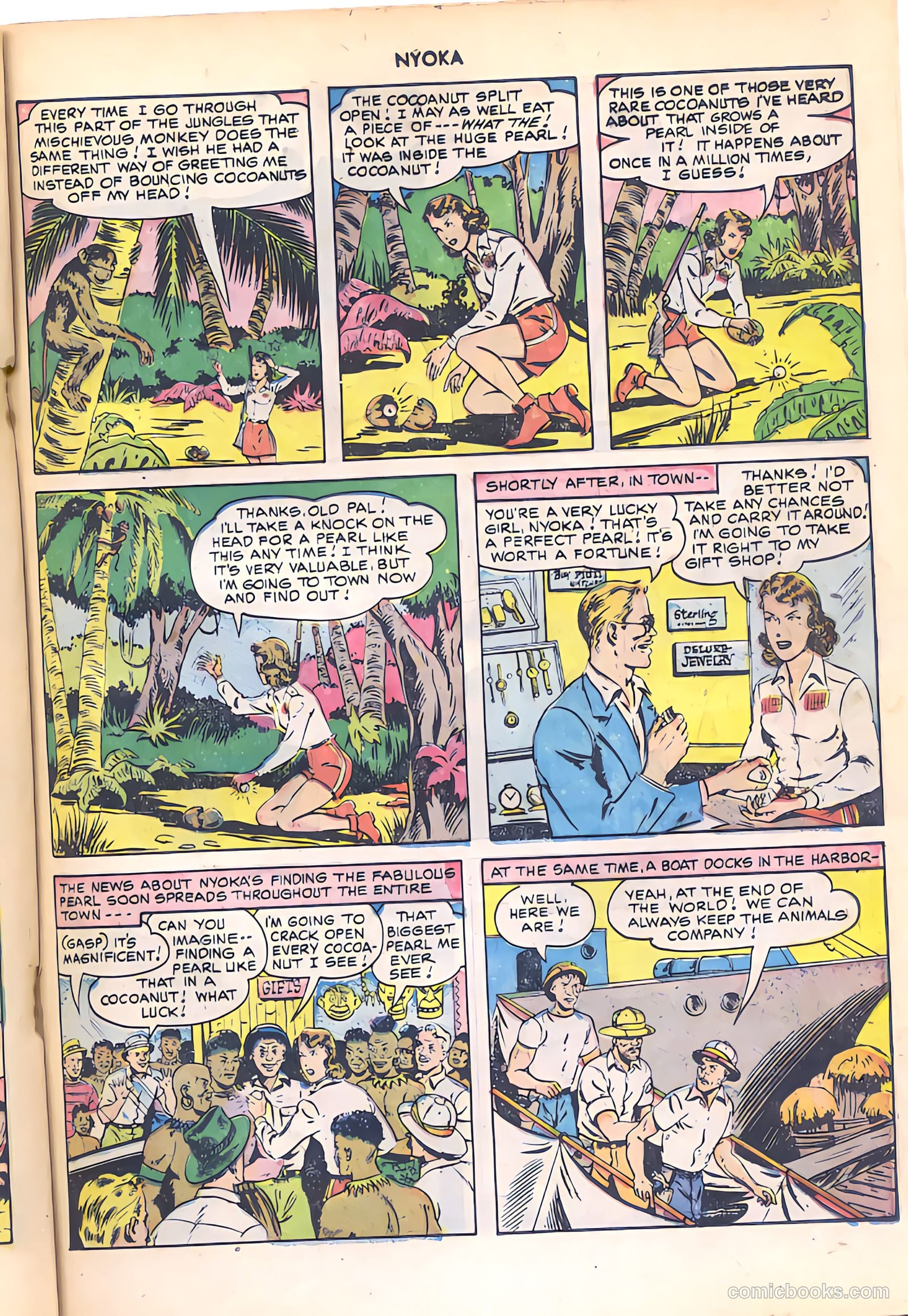 Nyoka the Jungle Girl #46 — page 29 of 52