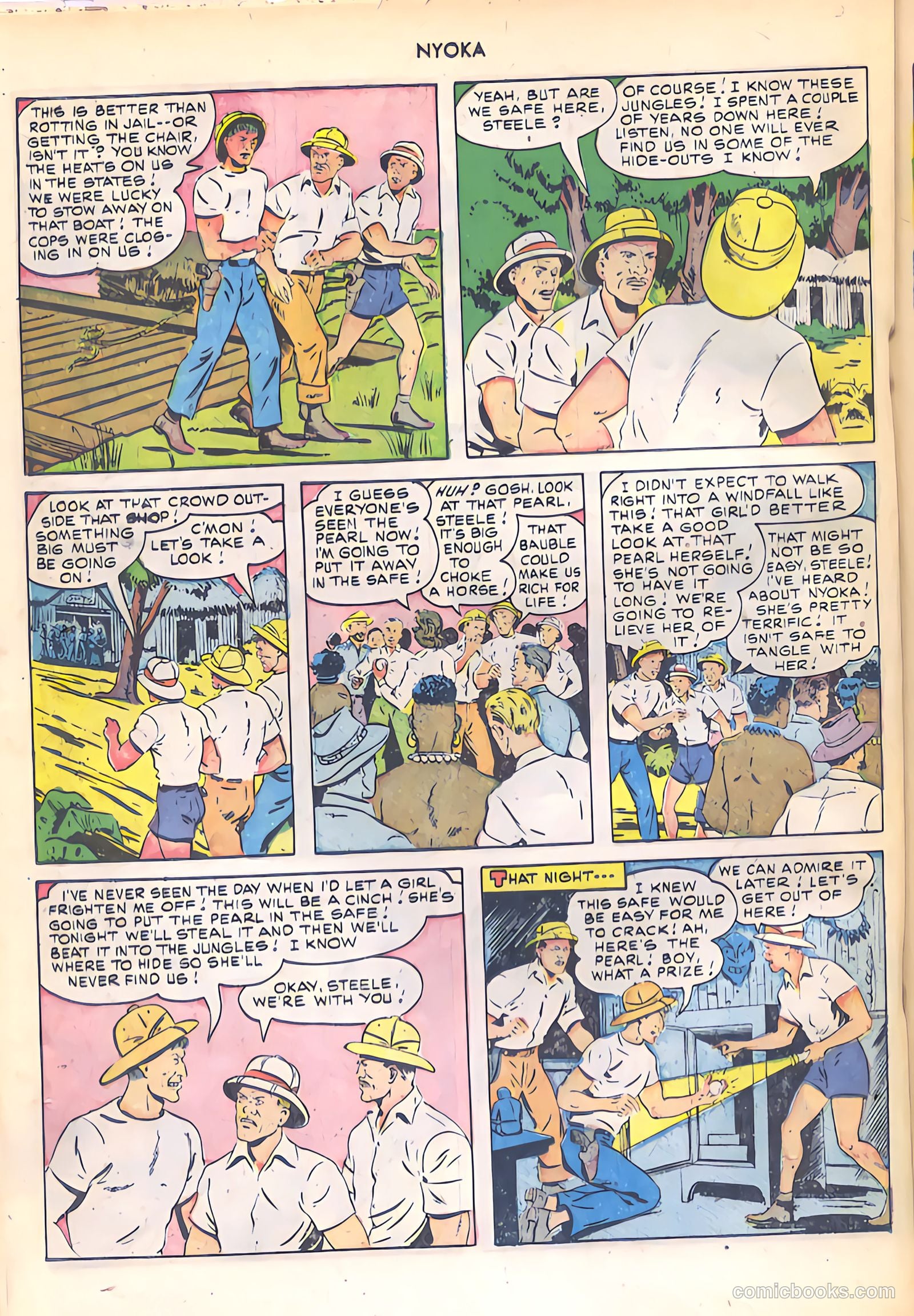 Nyoka the Jungle Girl #46 — page 30 of 52