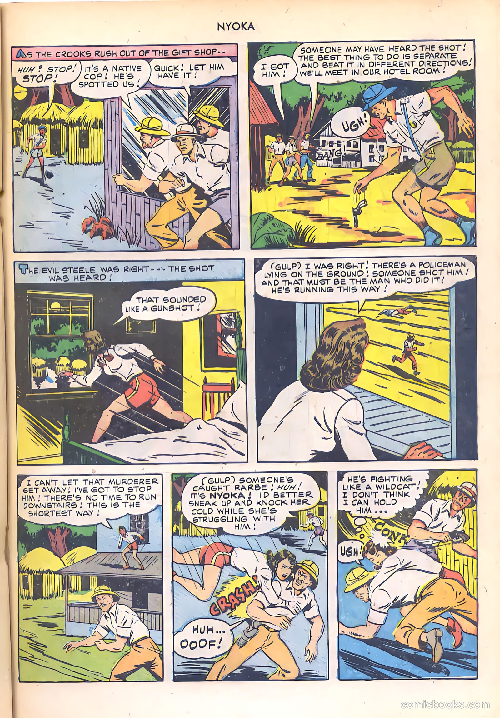 Nyoka the Jungle Girl #46 — page 31 of 52