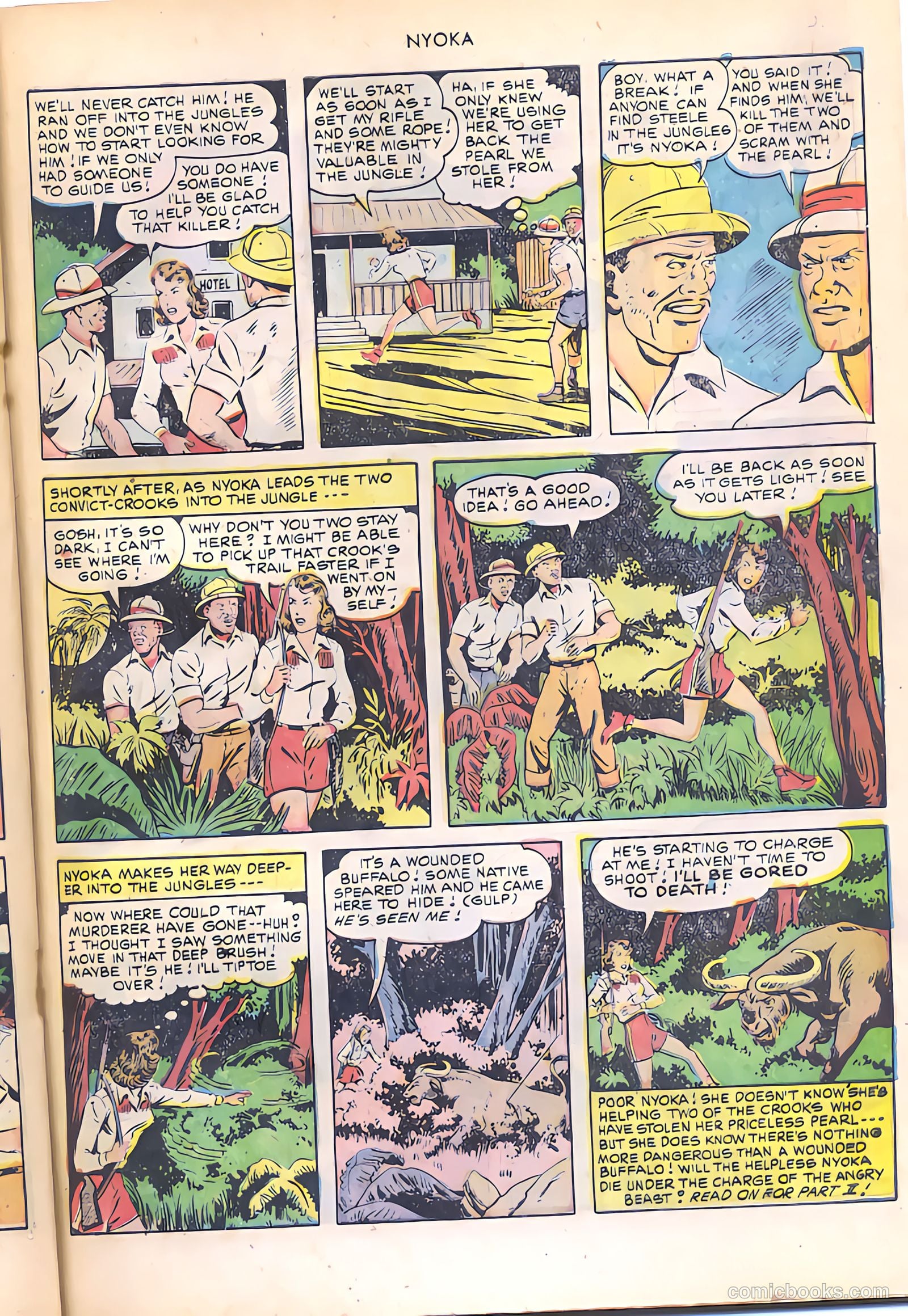 Nyoka the Jungle Girl #46 — page 33 of 52