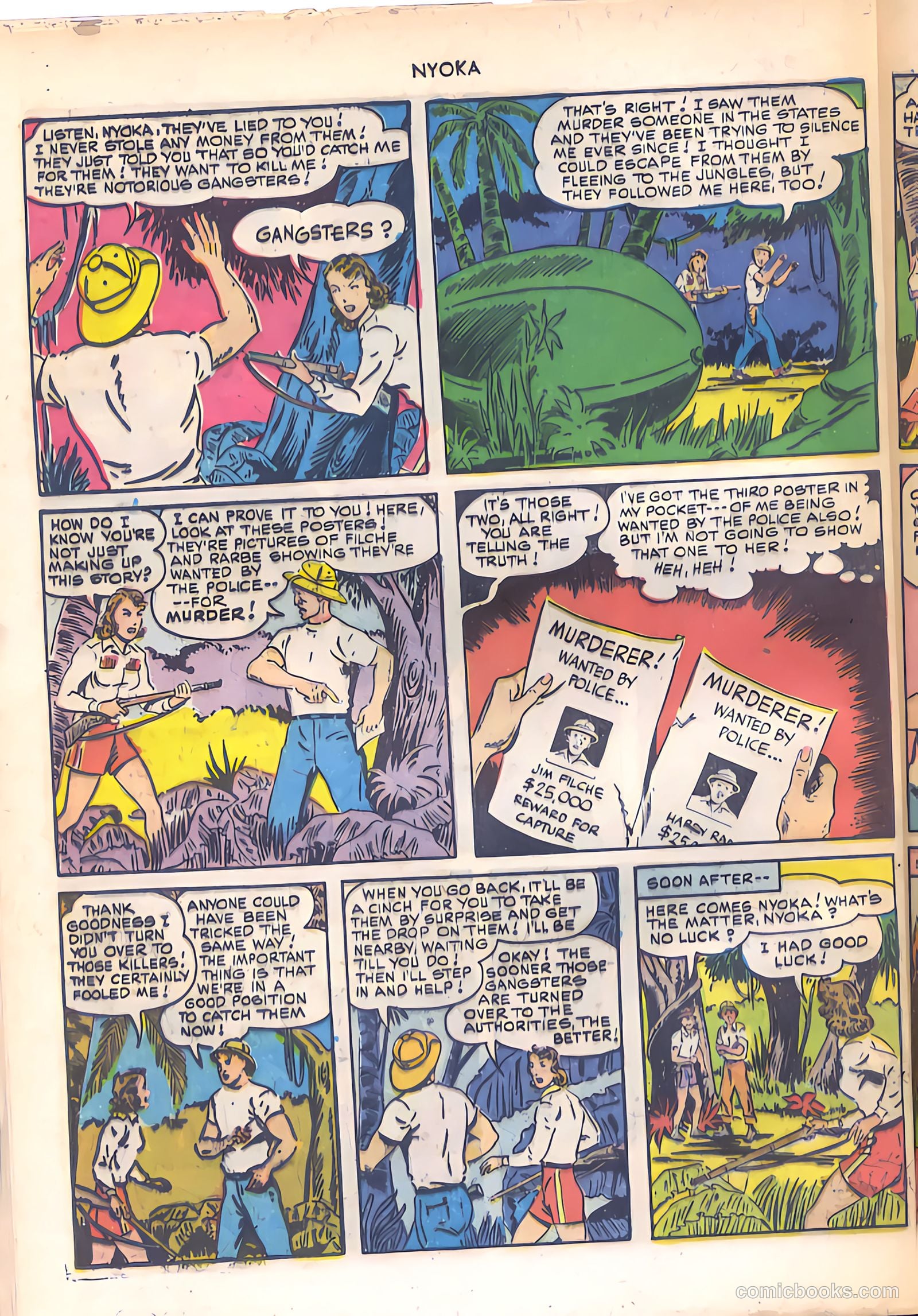 Nyoka the Jungle Girl #46 — page 40 of 52