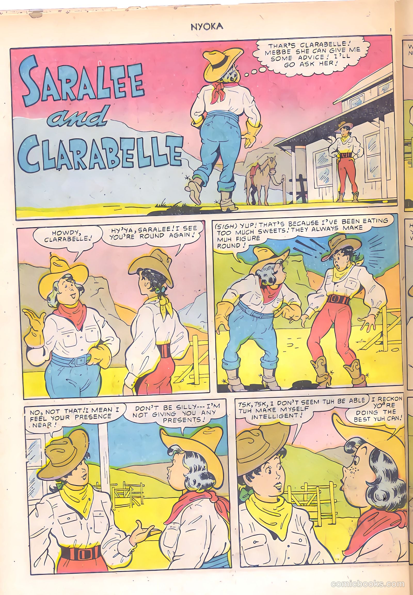 Nyoka the Jungle Girl #46 — page 42 of 52