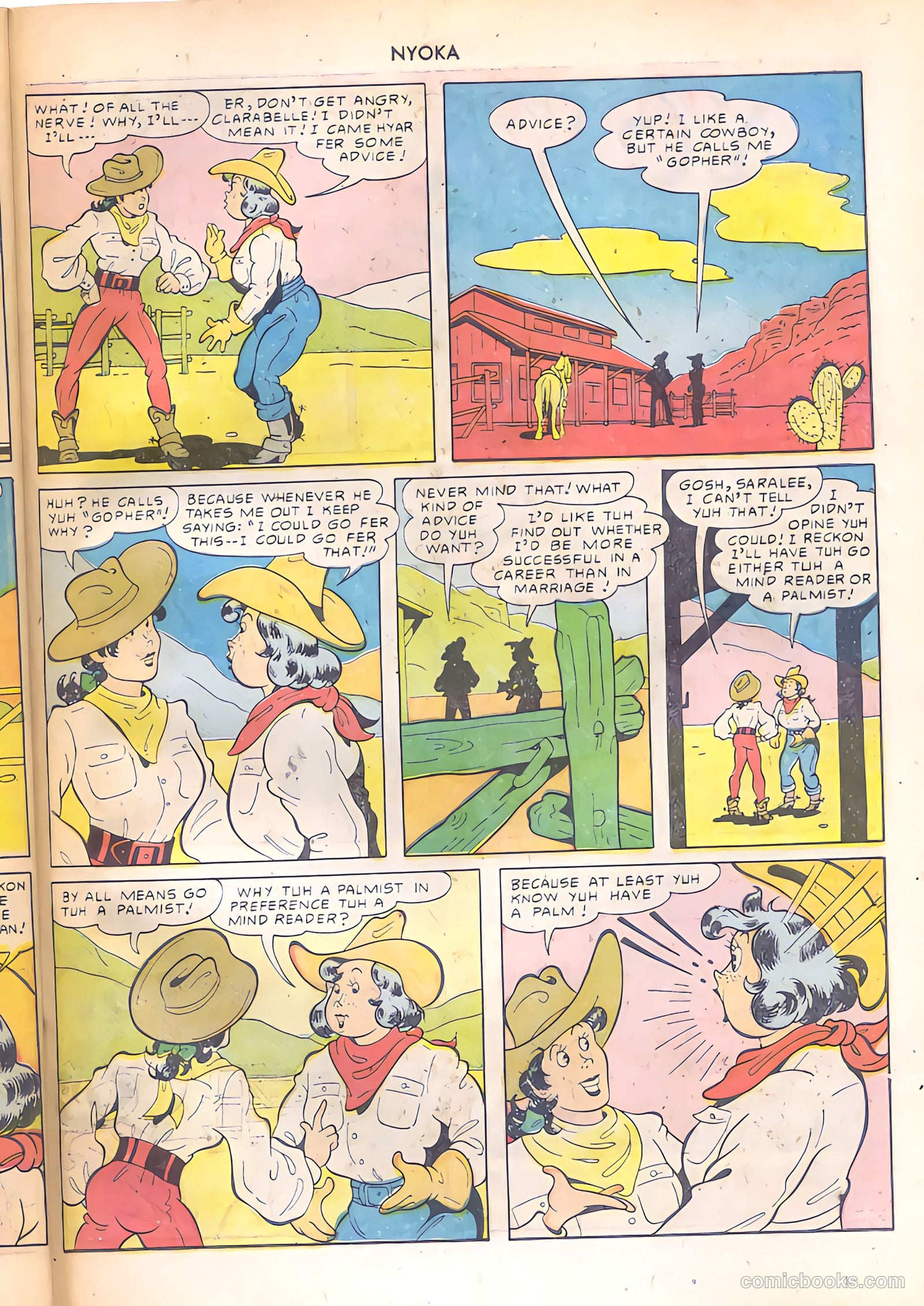 Nyoka the Jungle Girl #46 — page 43 of 52