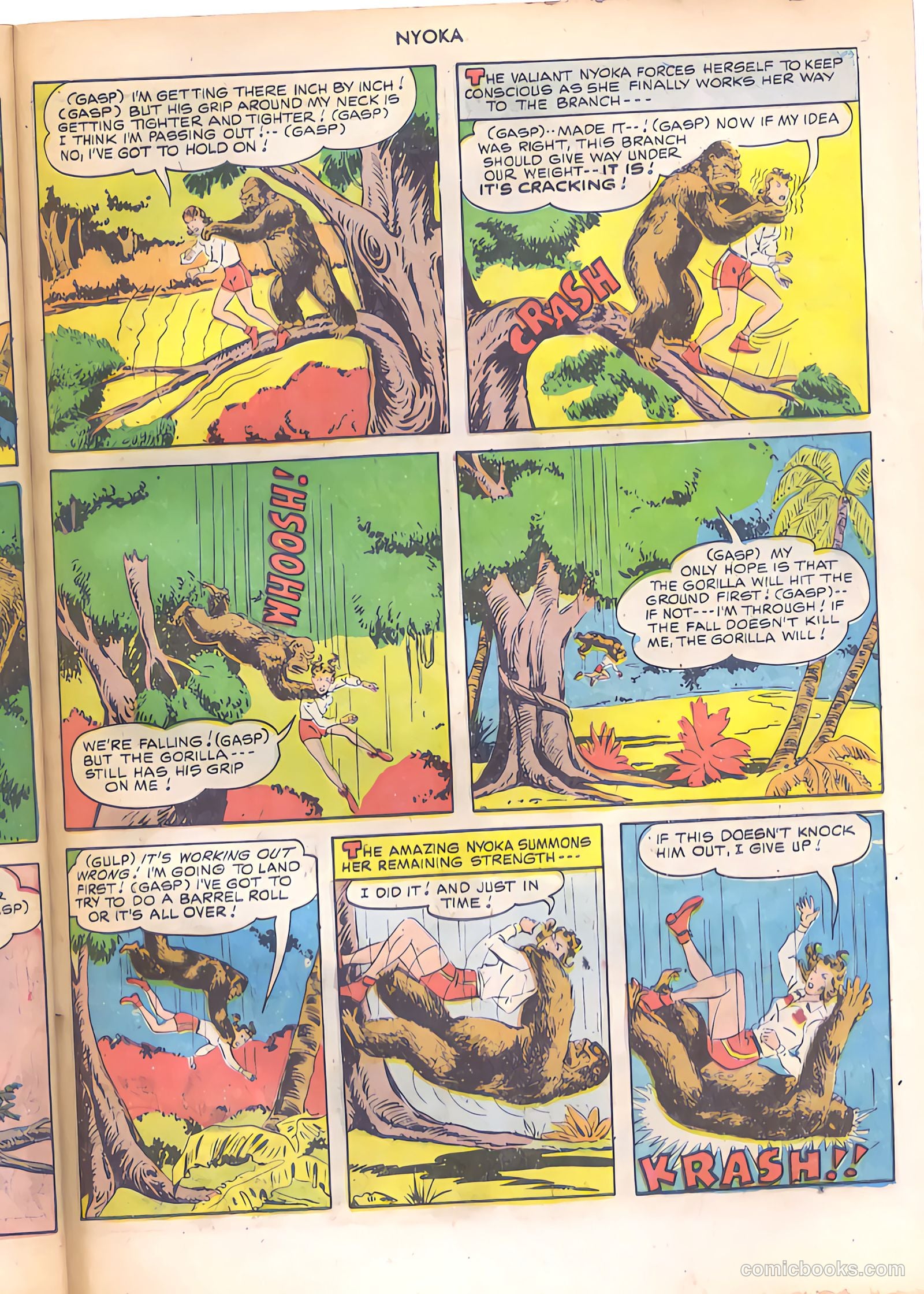 Nyoka the Jungle Girl #46 — page 47 of 52