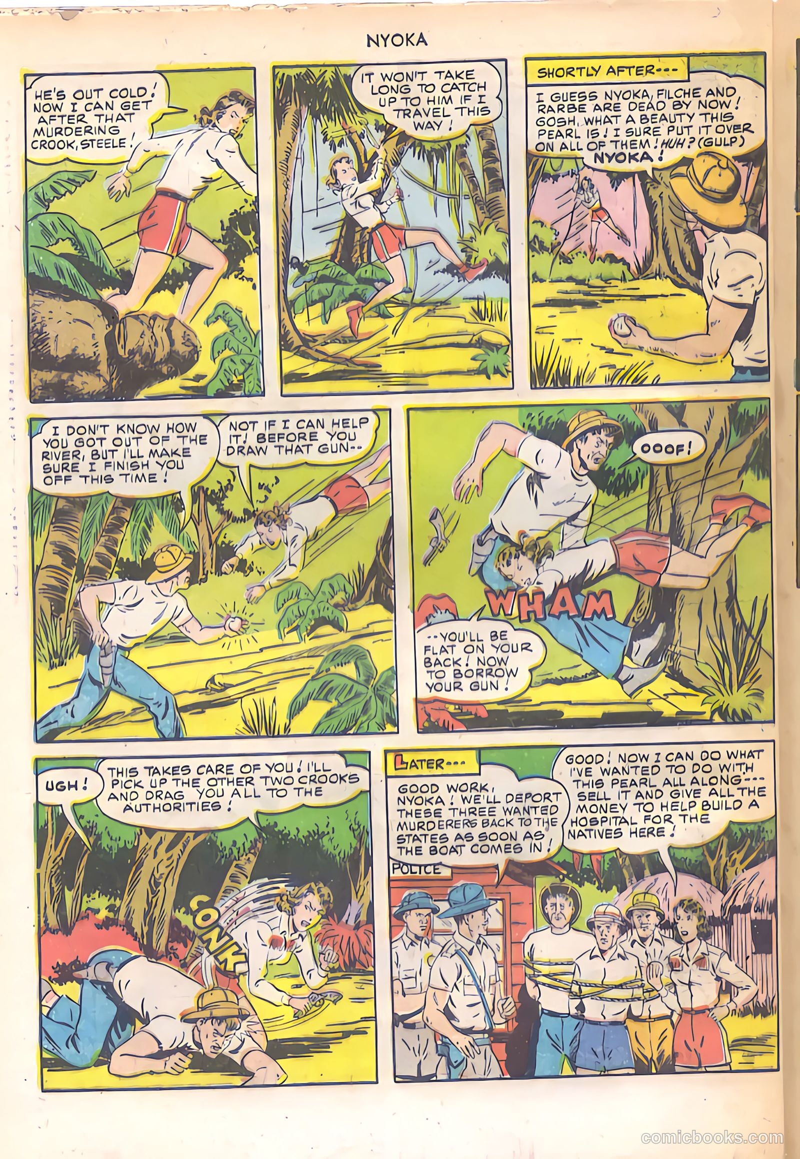 Nyoka the Jungle Girl #46 — page 48 of 52