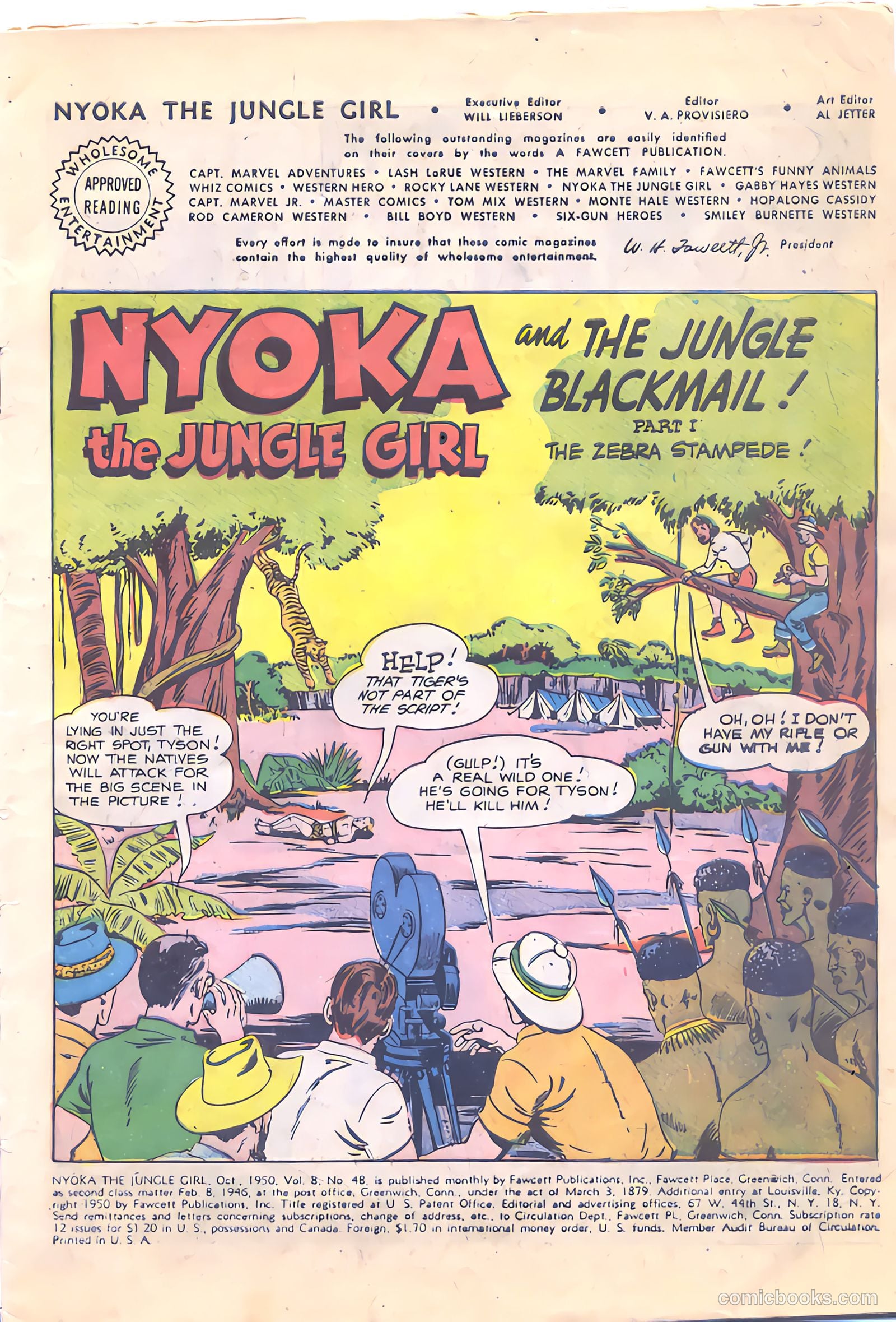 Nyoka the Jungle Girl #48 — page 3 of 36