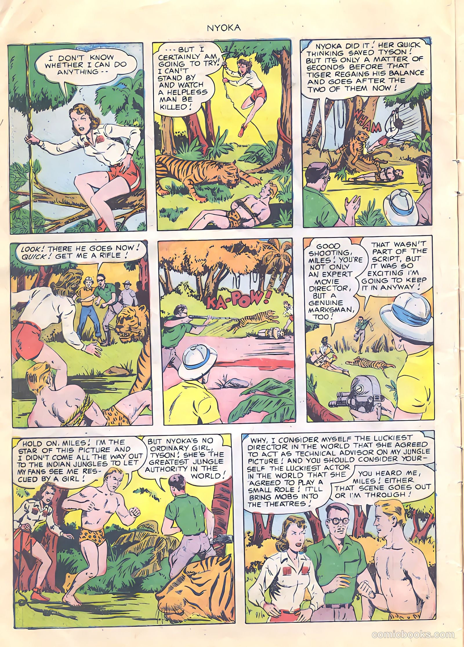 Nyoka the Jungle Girl #48 — page 4 of 36